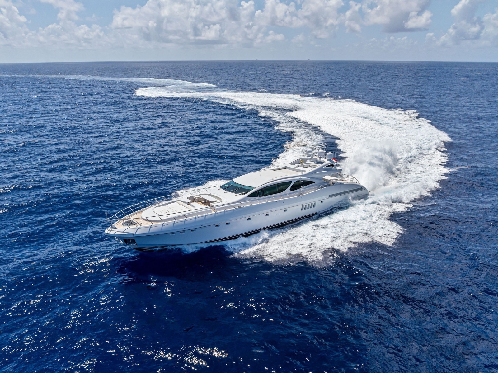 INCOGNITO 130ft Mangusta Yacht For Sale
