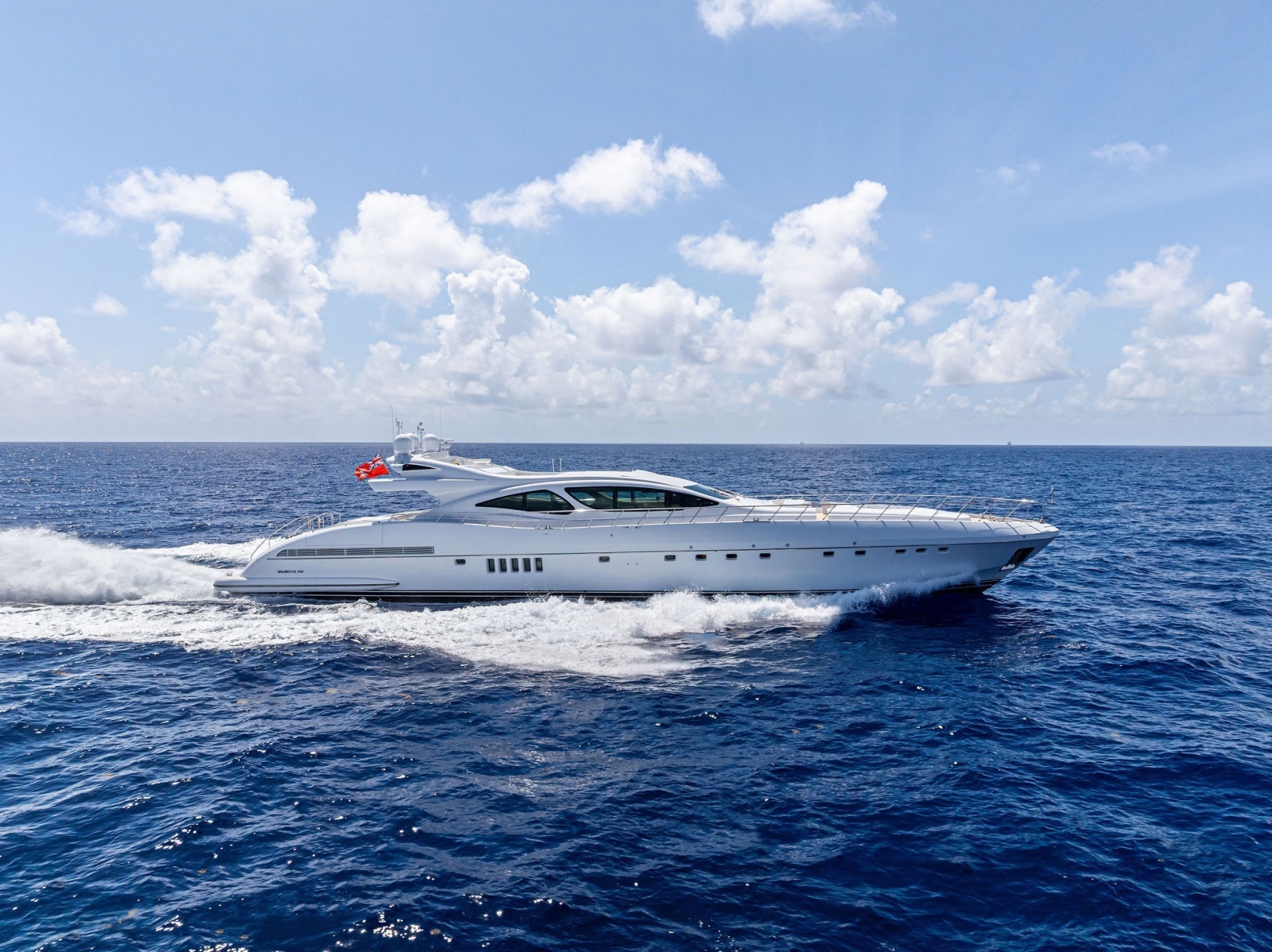 INCOGNITO 130ft Mangusta Yacht For Sale