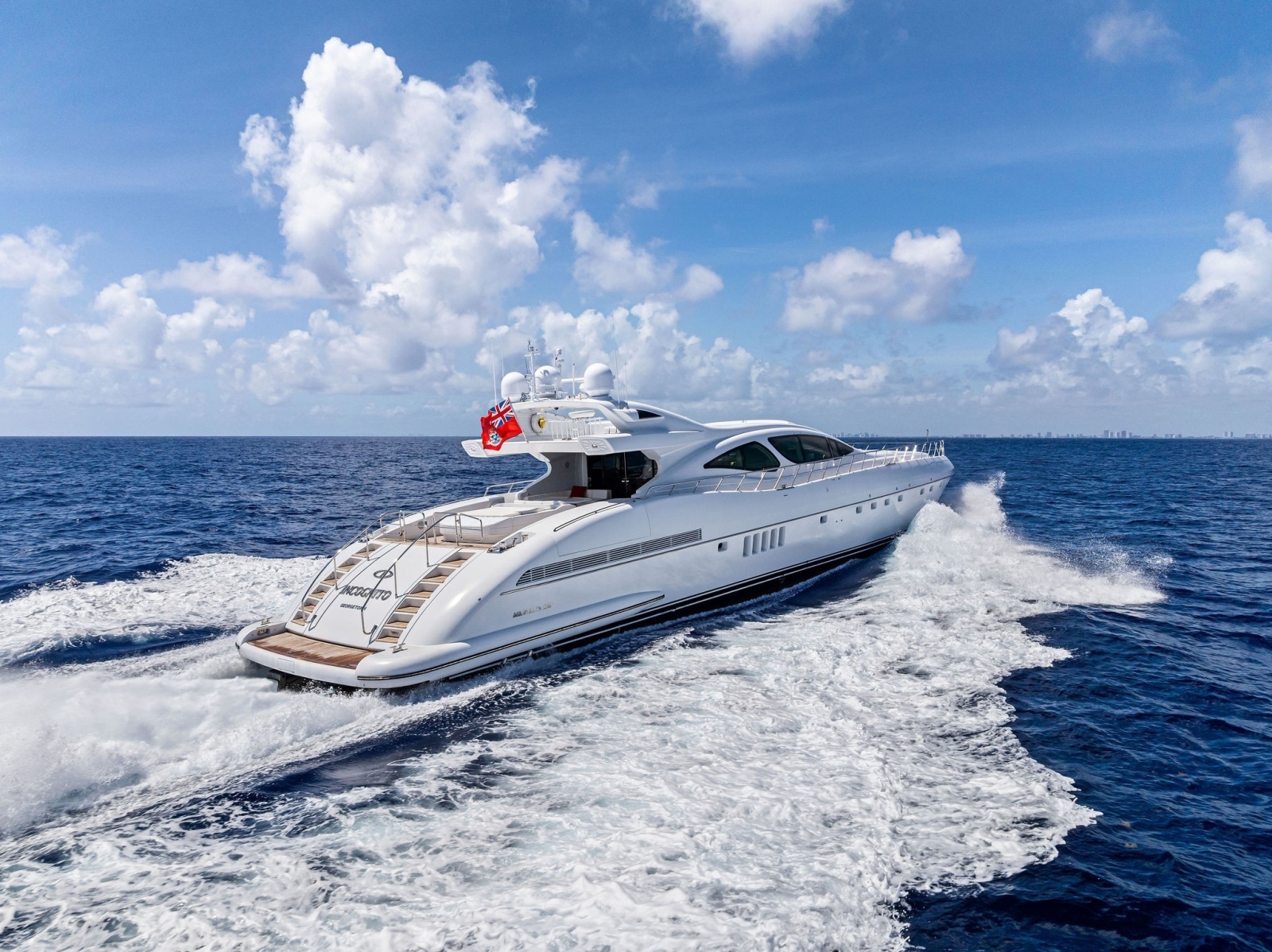 INCOGNITO 130ft Mangusta Yacht For Sale