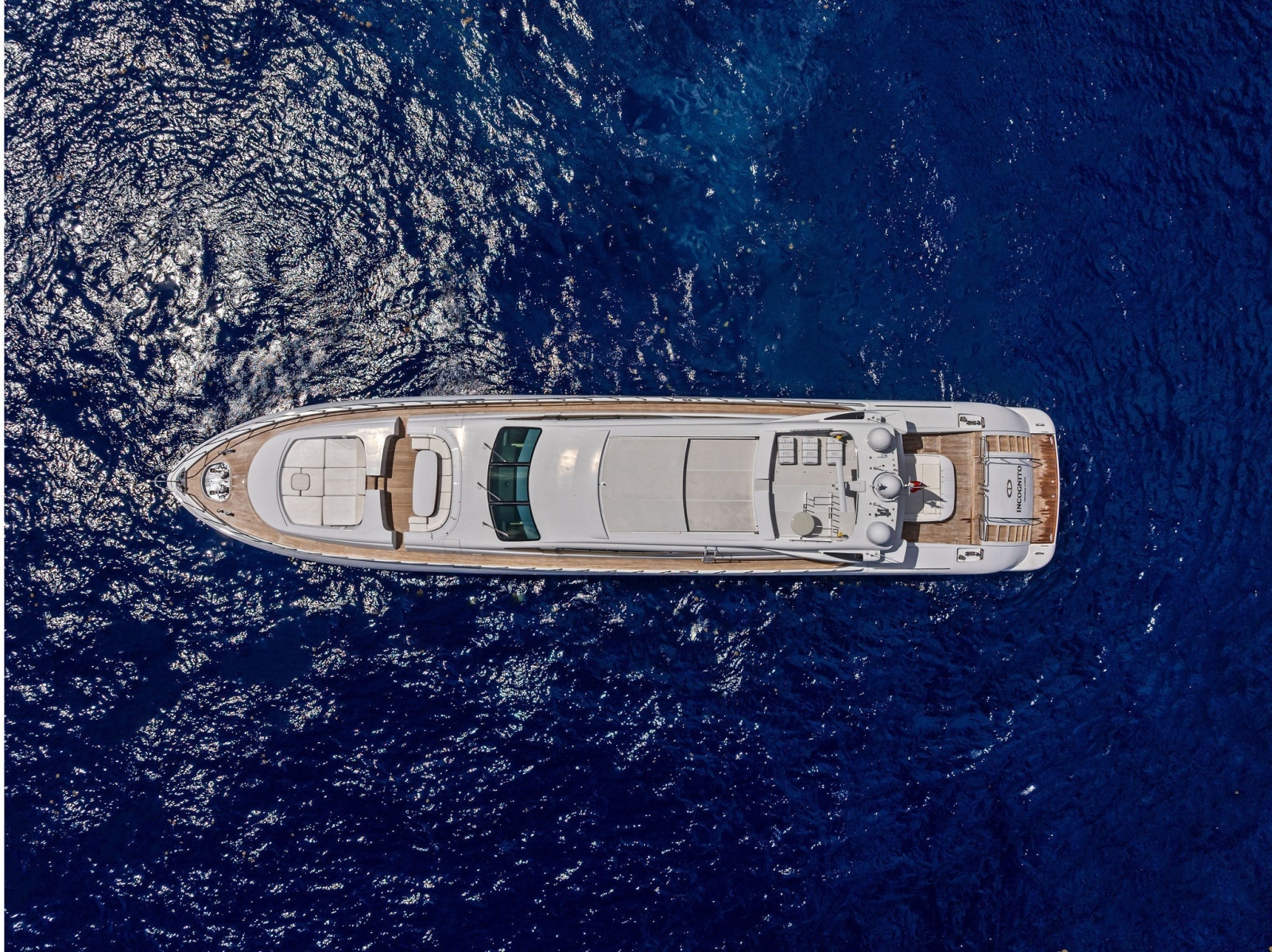 INCOGNITO 130ft Mangusta Yacht For Sale