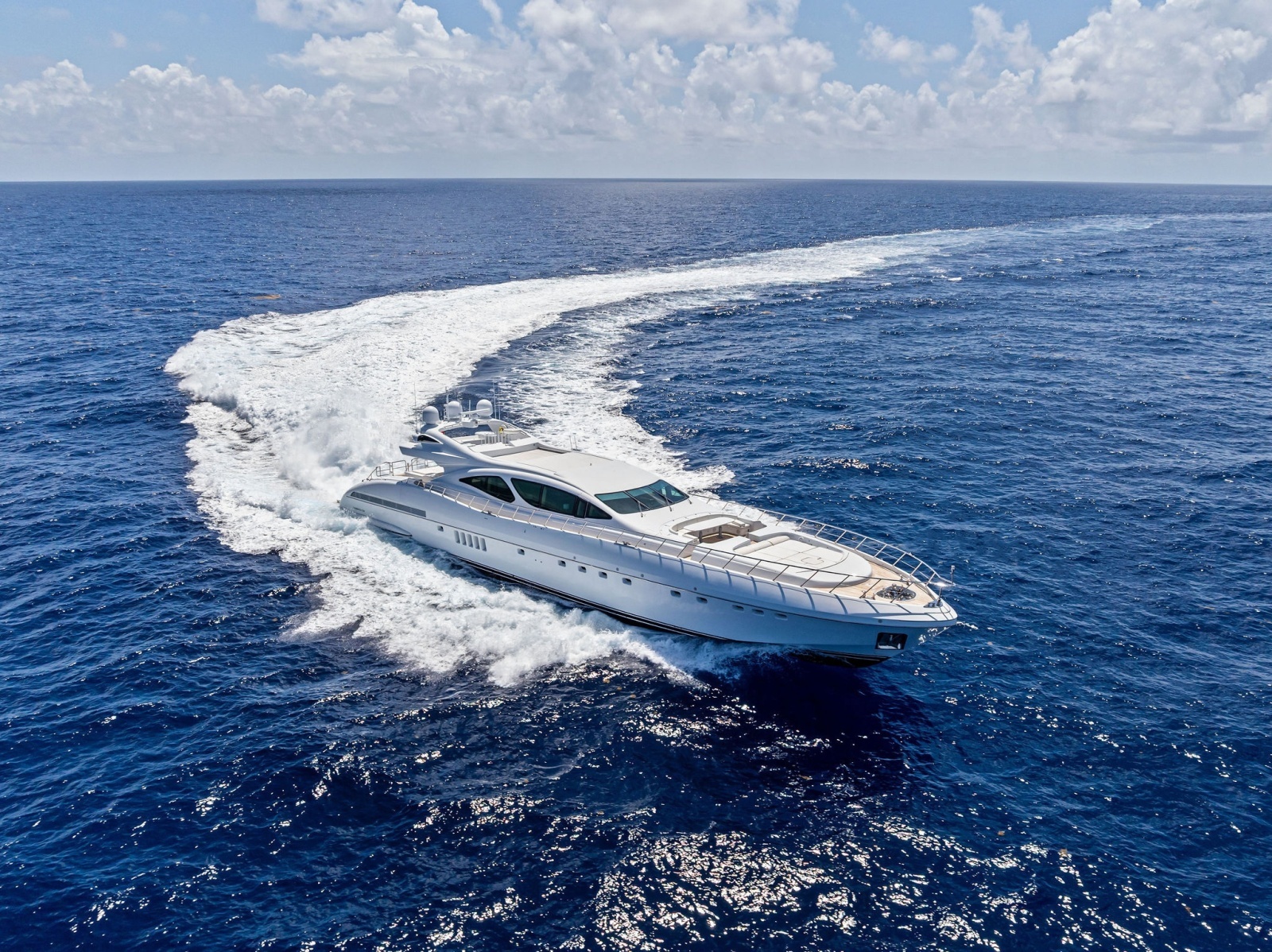 INCOGNITO 130ft Mangusta Yacht For Sale