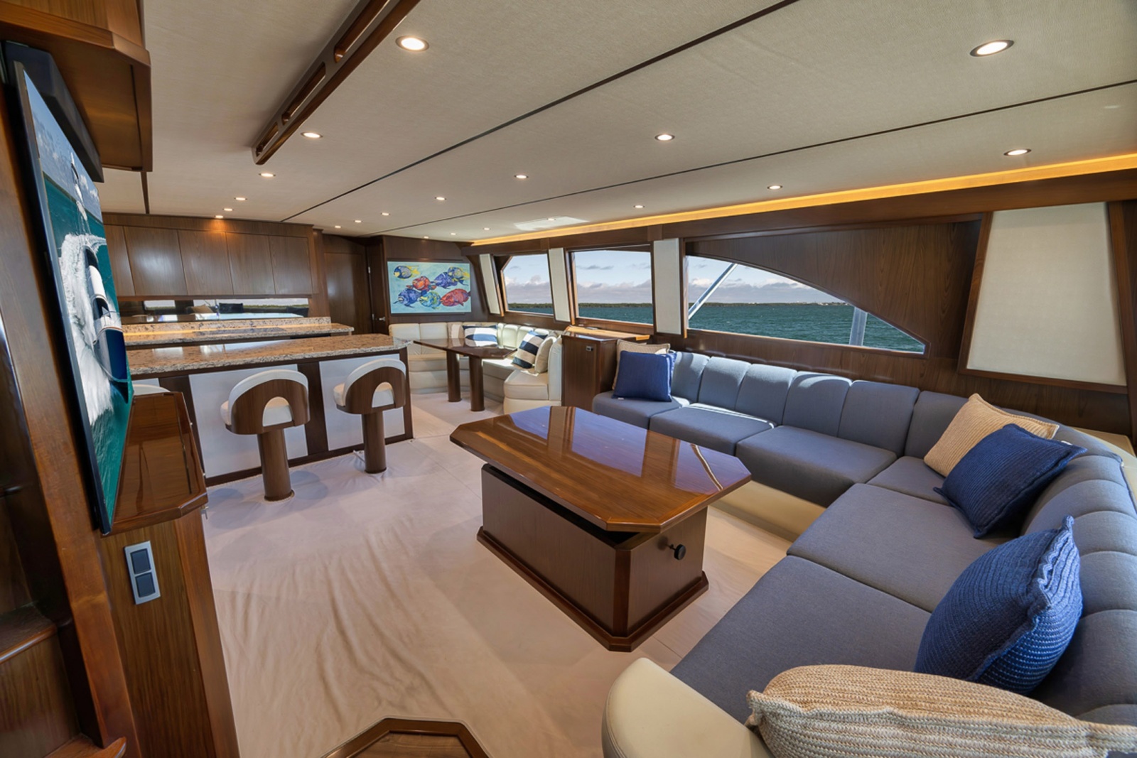 76' 2015 Viking Enclosed Bridge