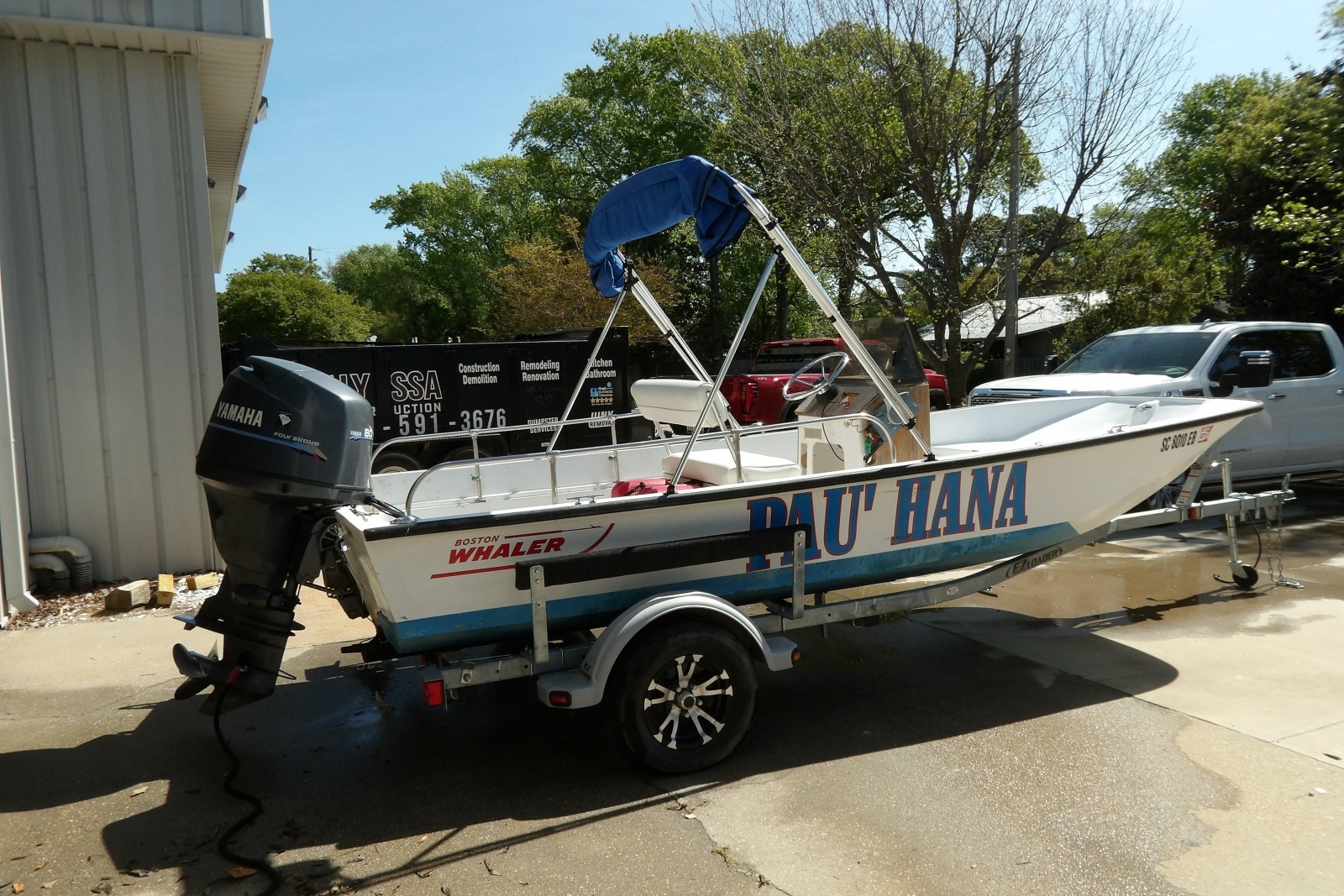 17ft Boston Whaler Yacht For Sale