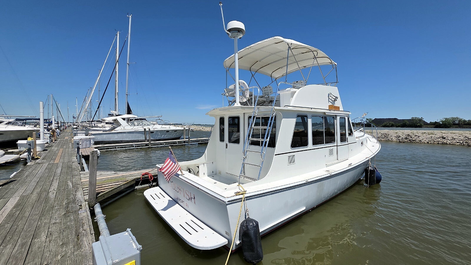 Starboard Stern Profile