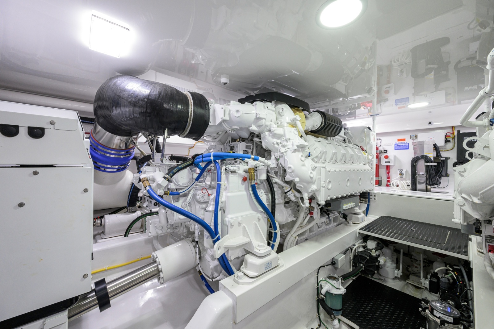 Viking 54 - Dog House - Engine Room