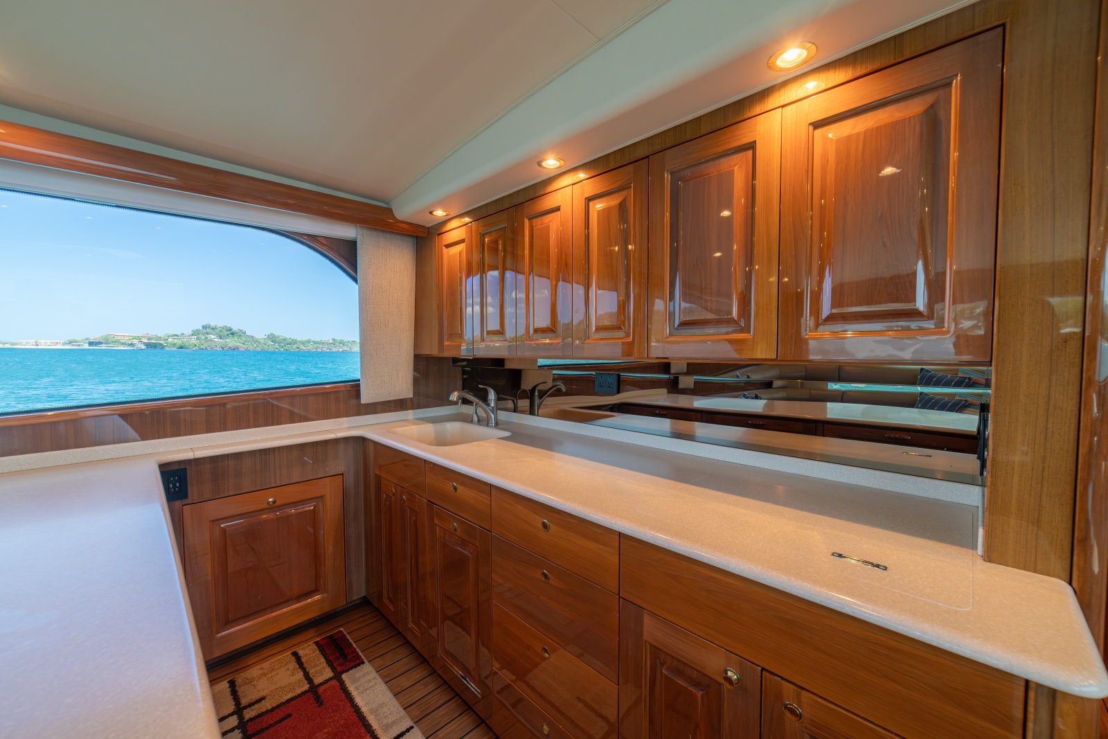 2005 Viking 61 Convertible Galley