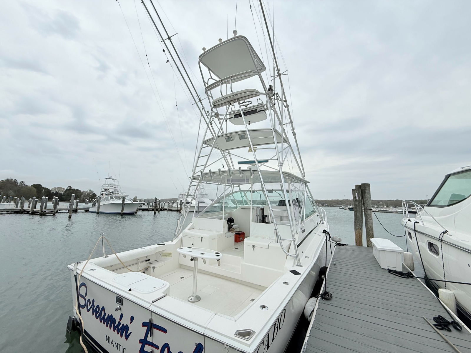 Cabo 35 SCREAMIN' EAGLE - Aft Profile
