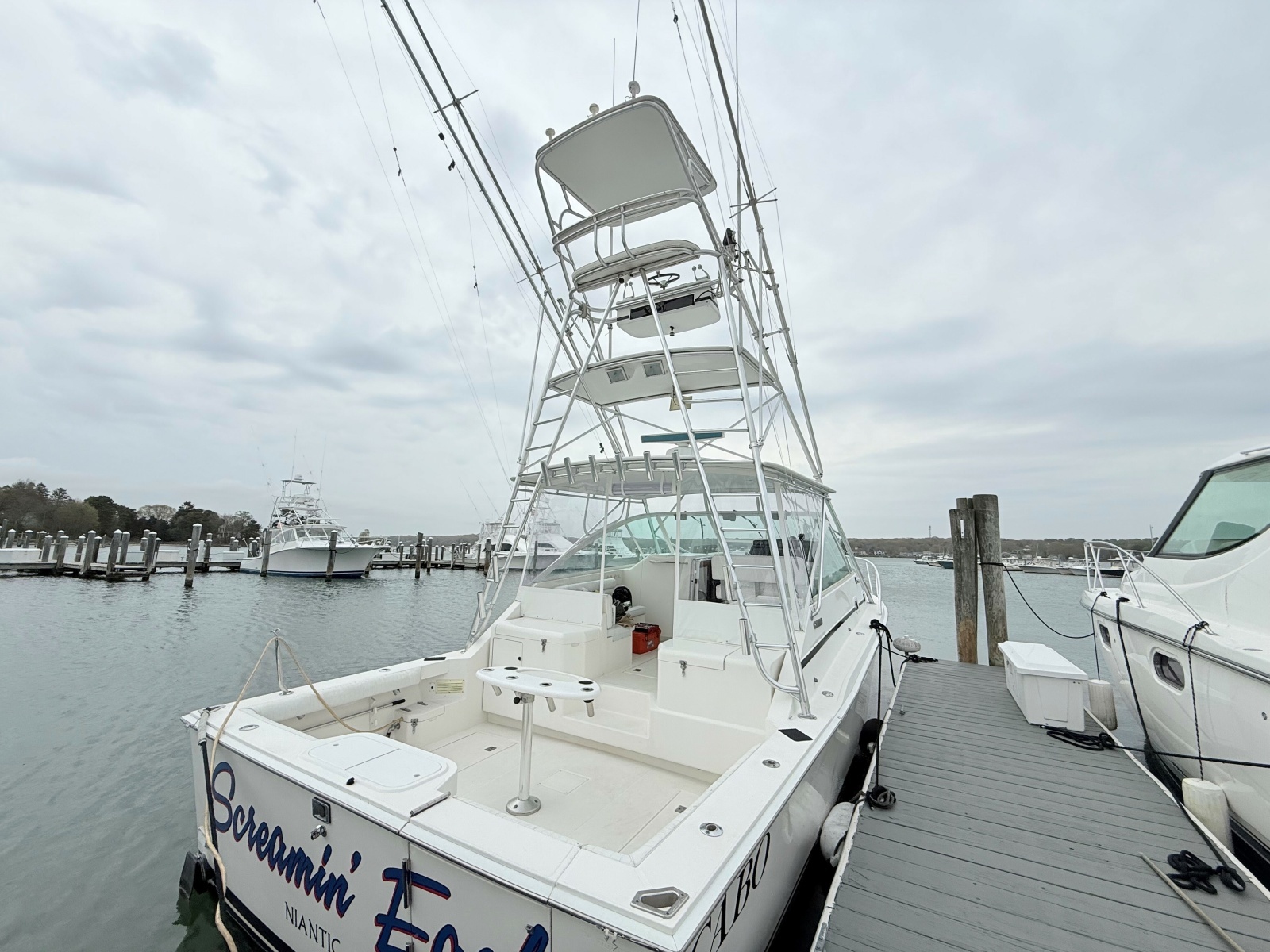 Cabo 35 SCREAMIN' EAGLE - Aft Profile