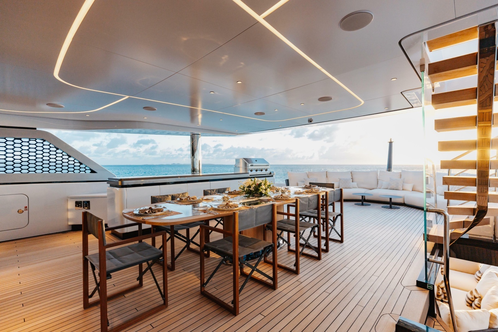 Bridge Deck Looking Aft To Starboard 