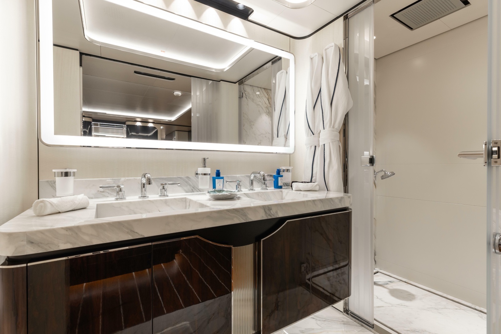 Lower Deck VIP Stateroom Bath Stateroom