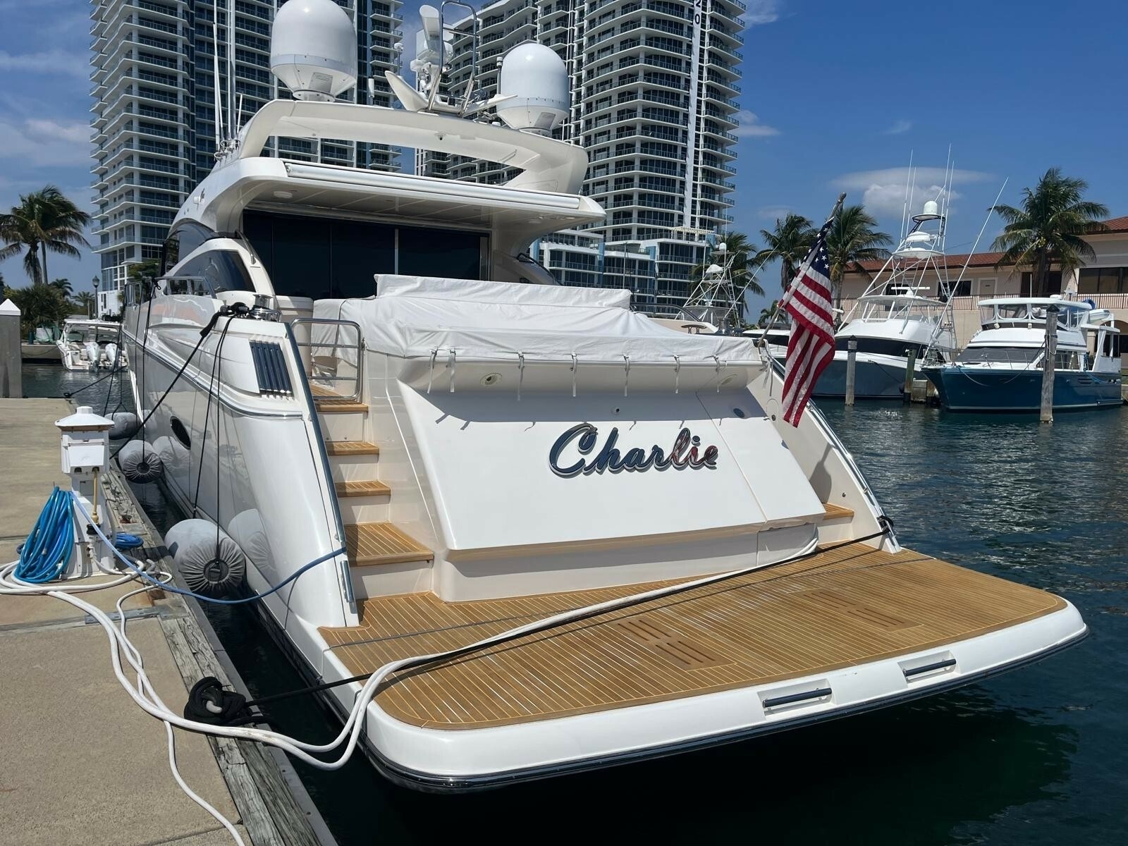 CHARLIE 78ft Princess Yacht For Sale