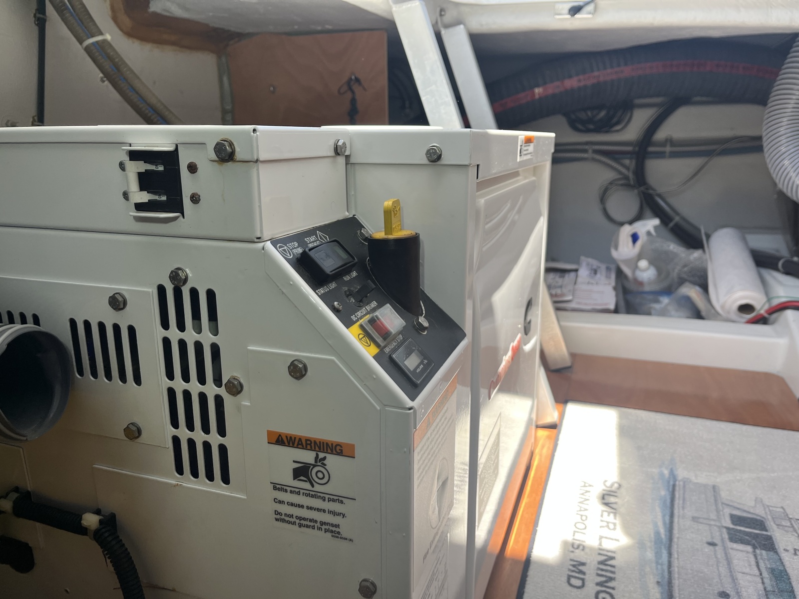 Genset In Lazerette