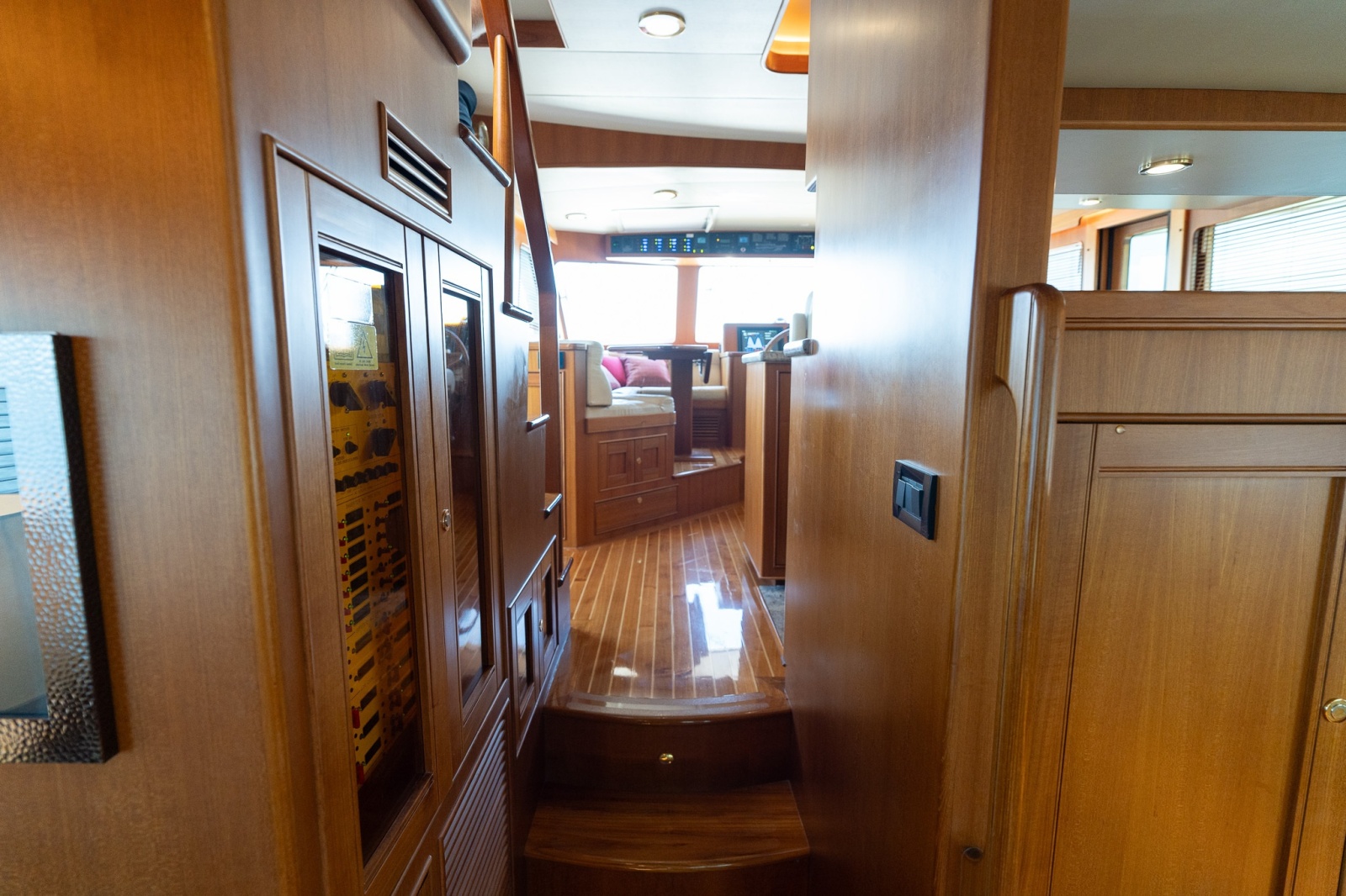 STAIRS TO PILOTHOUSE