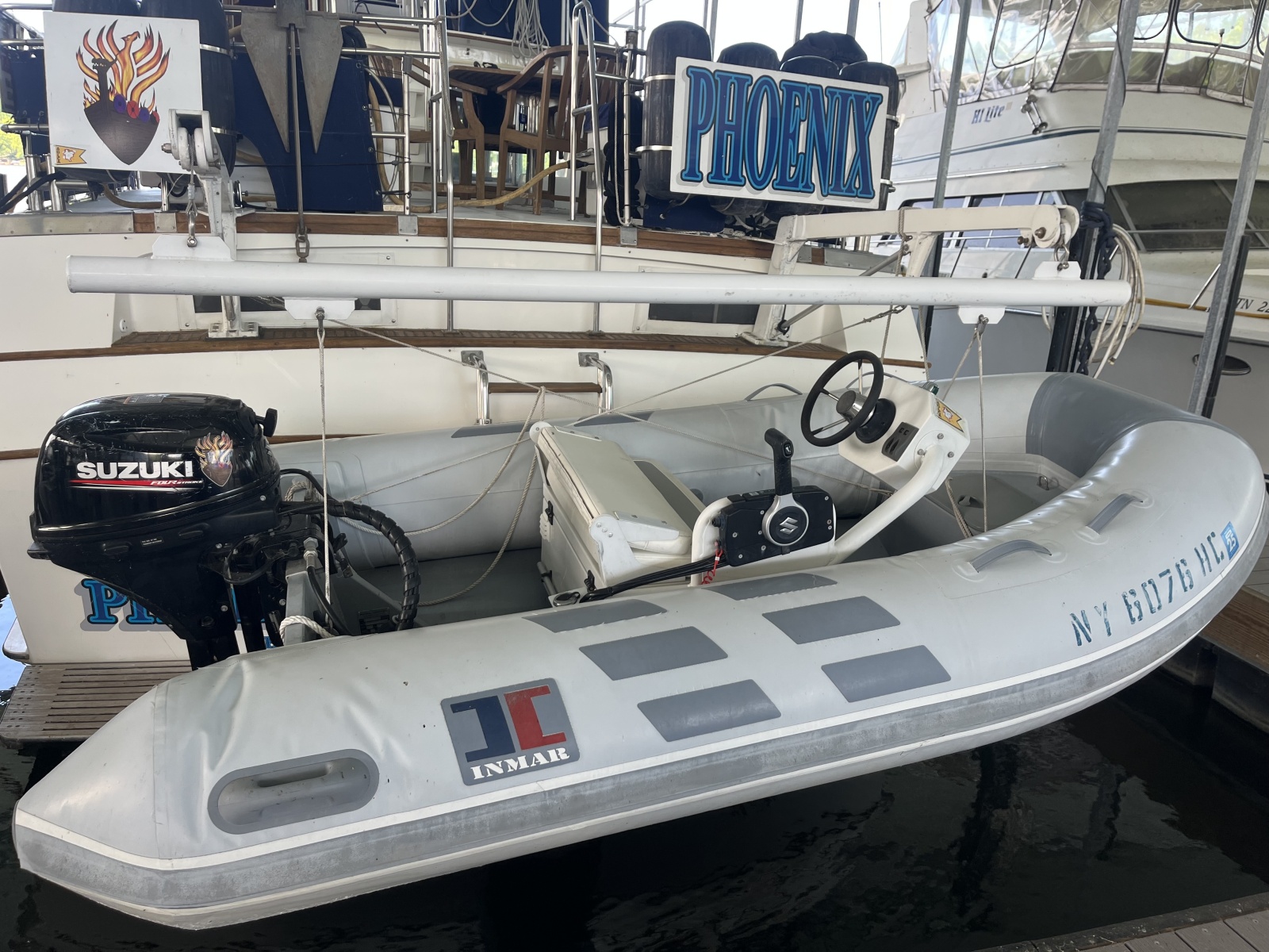 Tender On Davits