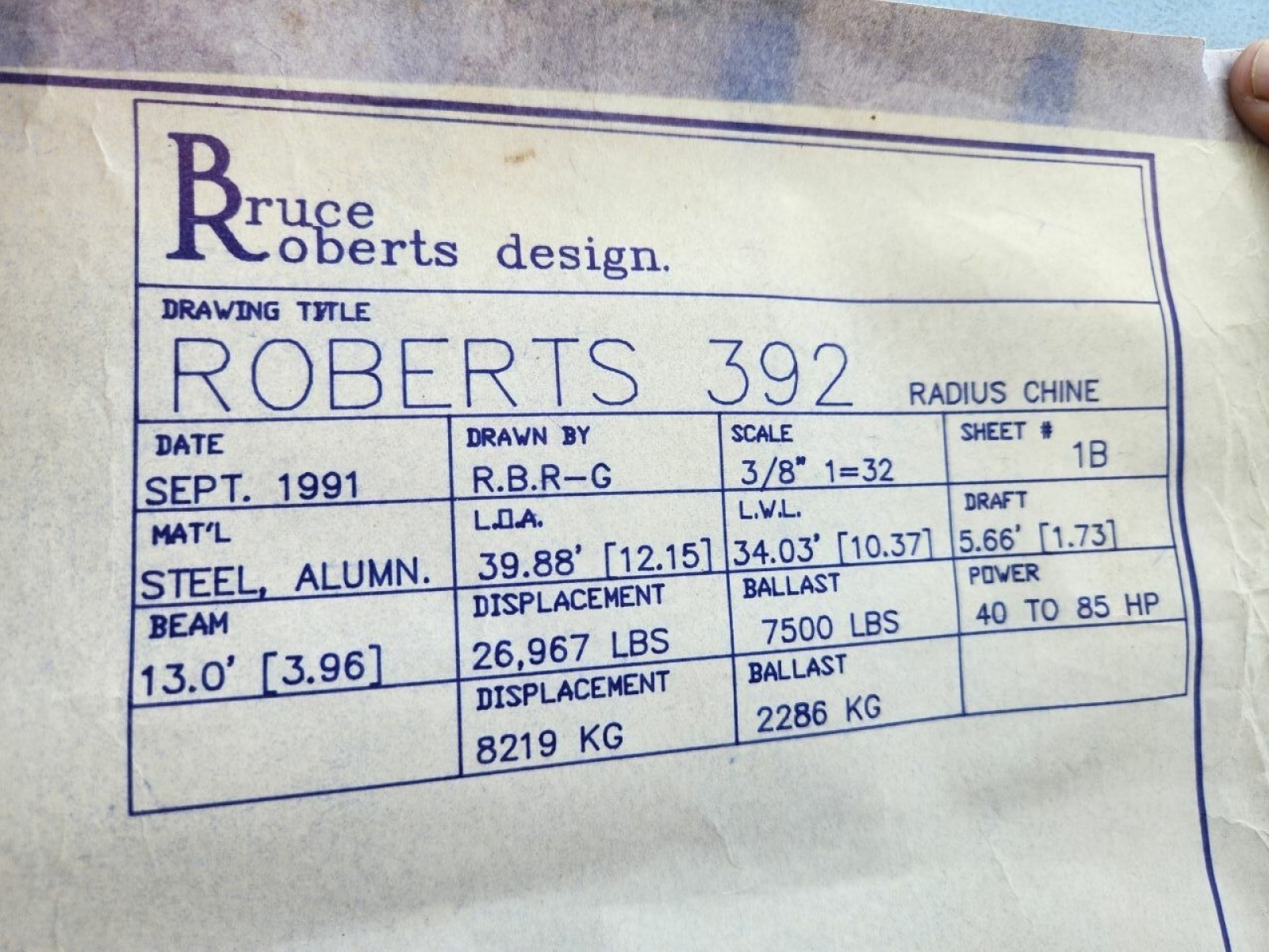 2000 Custom Bruce Roberts 392