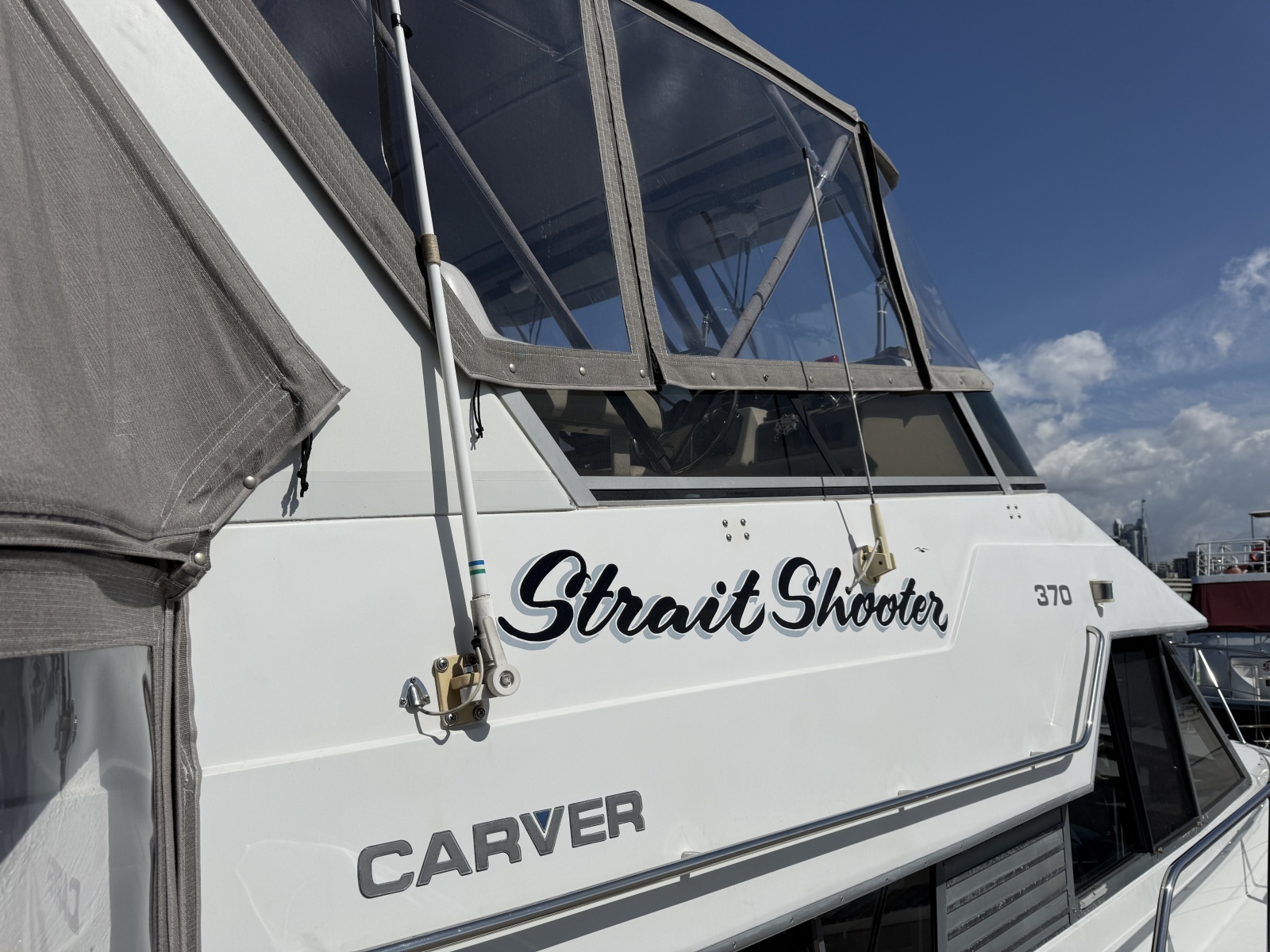 Strait Shooter 38ft Carver Yacht For Sale