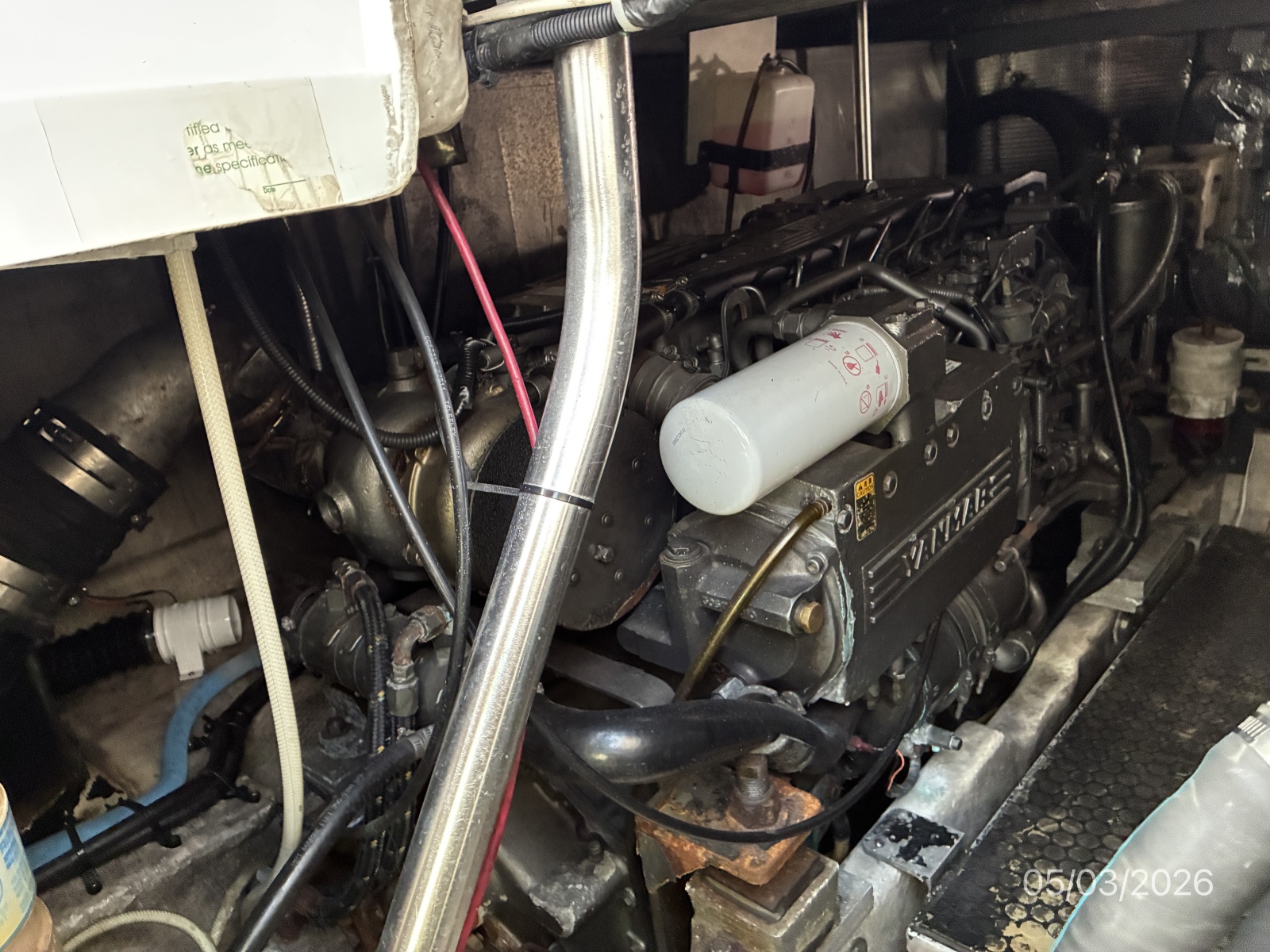 34' Luhrs Port Engine
