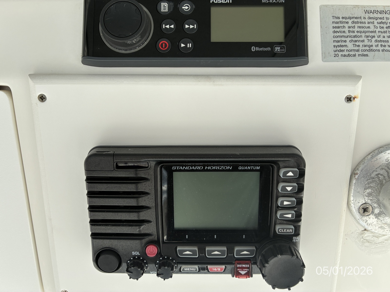 34' Luhrs VHF Radio