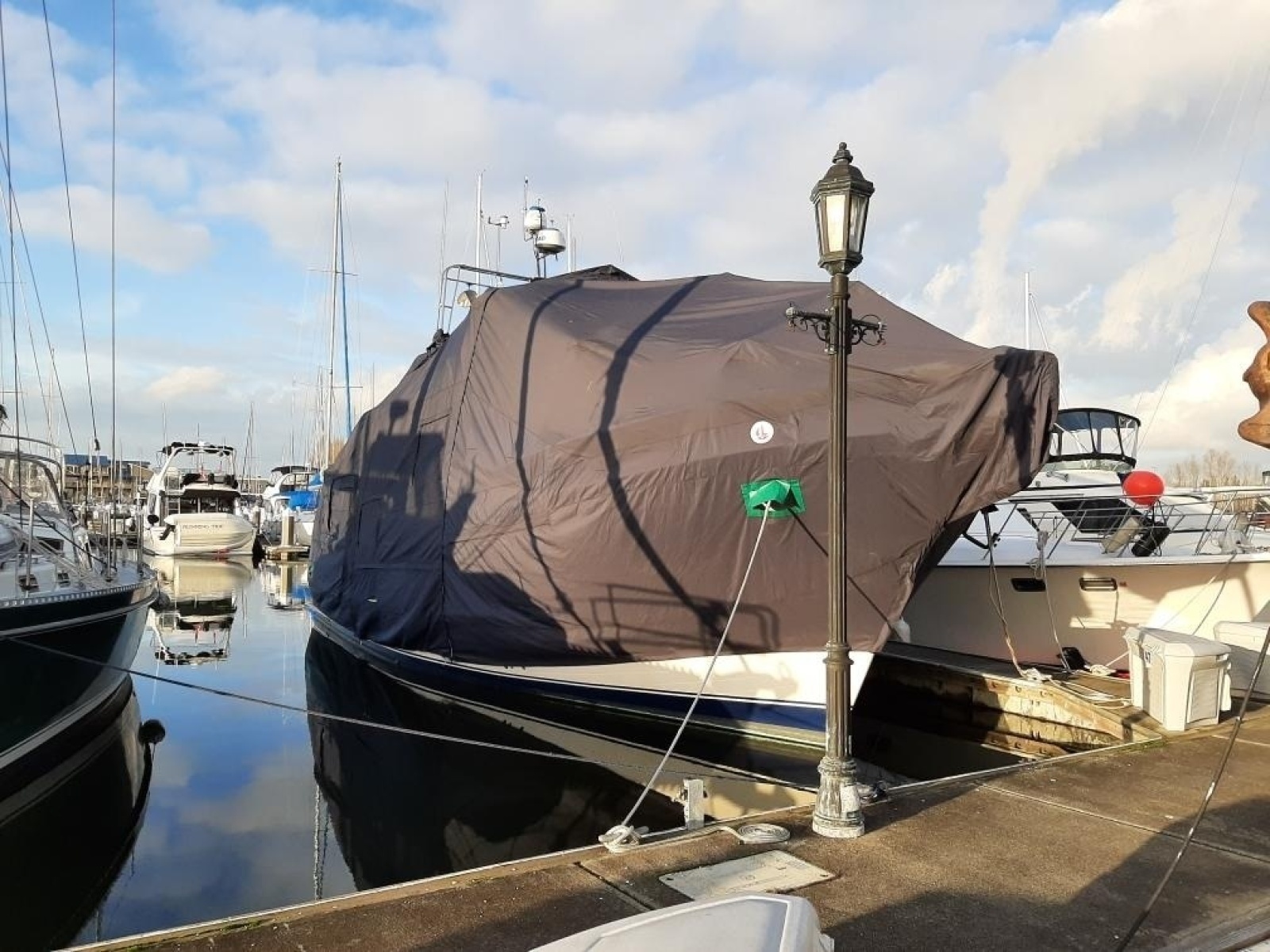 49' DeFever winter cover