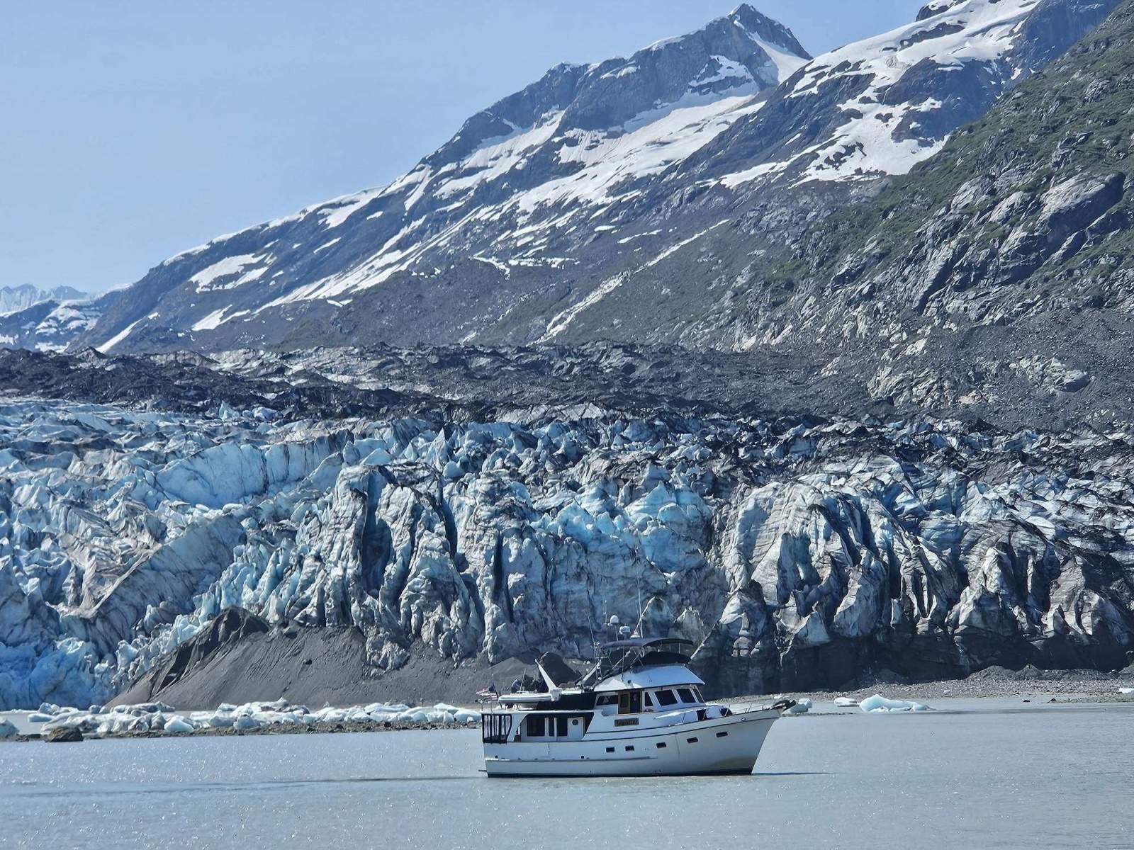 49' DeFever starboard profile