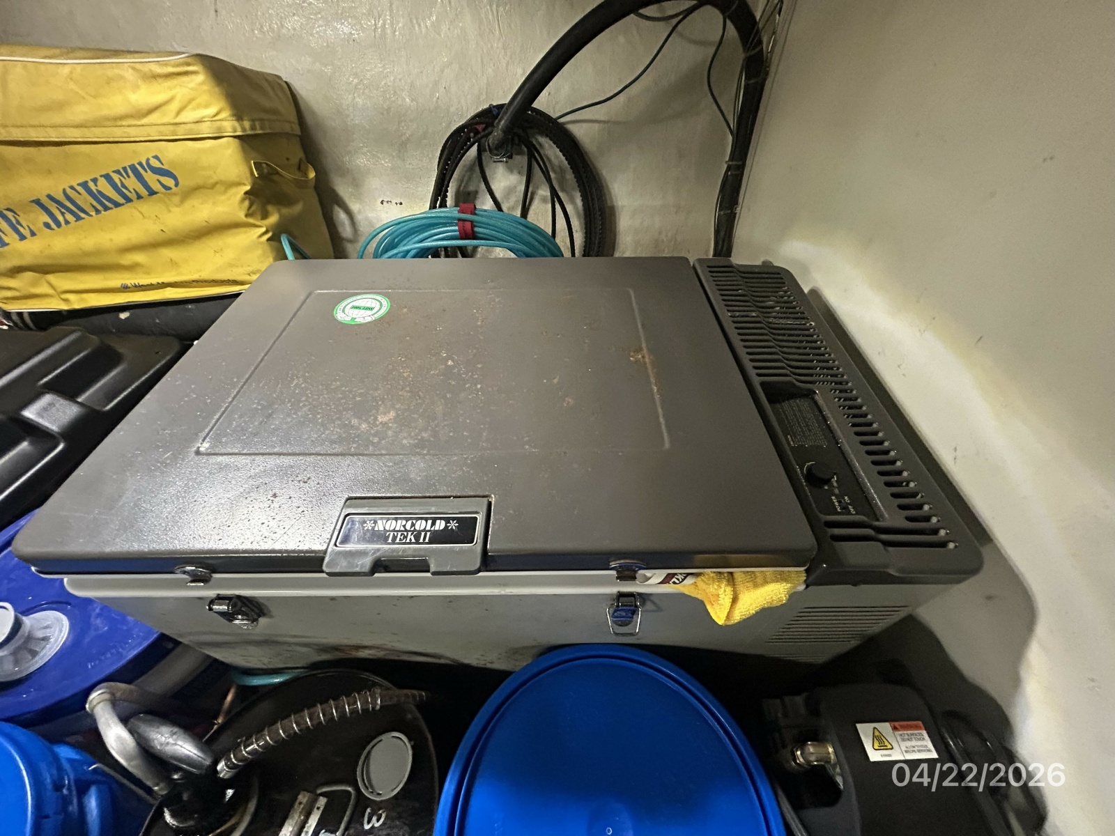 49' DeFever lazarette freezer