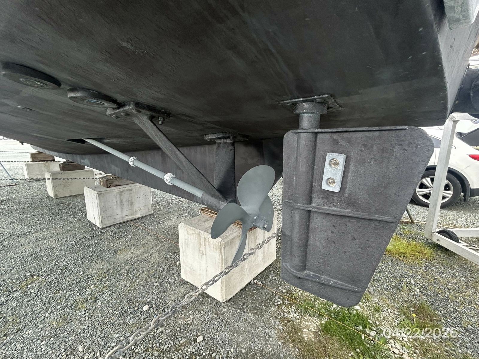 49' DeFever port running gear2