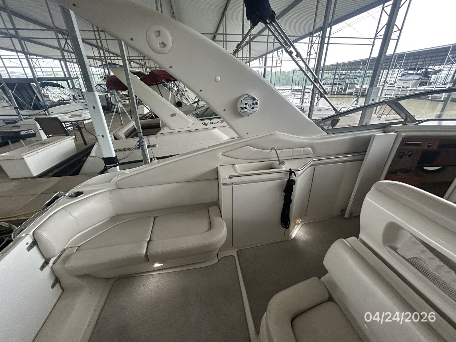 32' Regal upper deck port