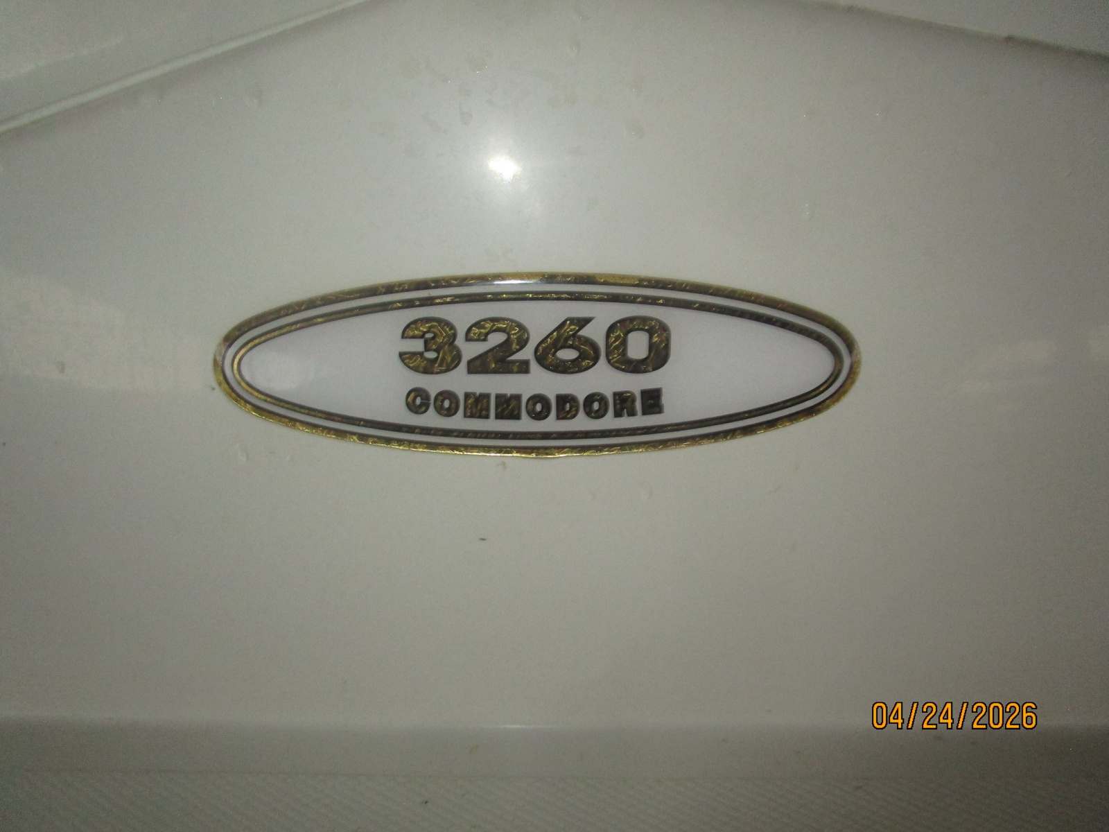 32' Regal model plaque