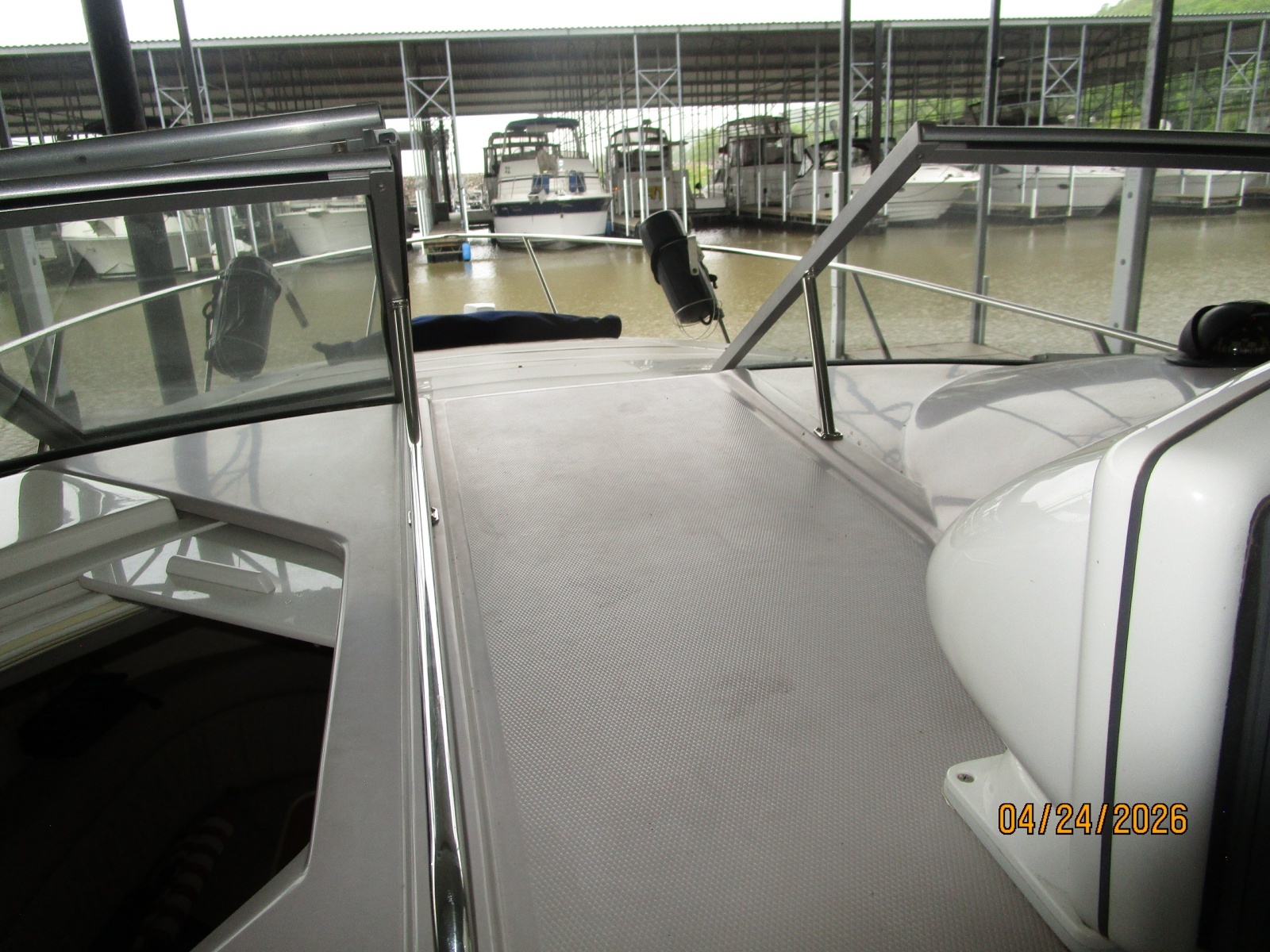 32' Regal windshield pass-thru