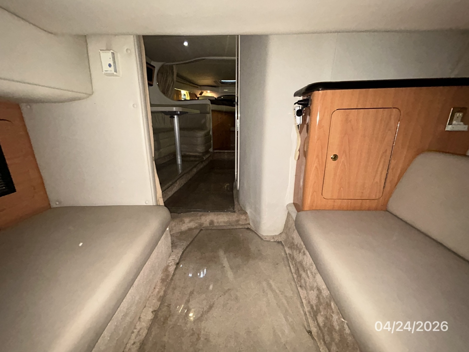 32' Regal aft stateroom forward
