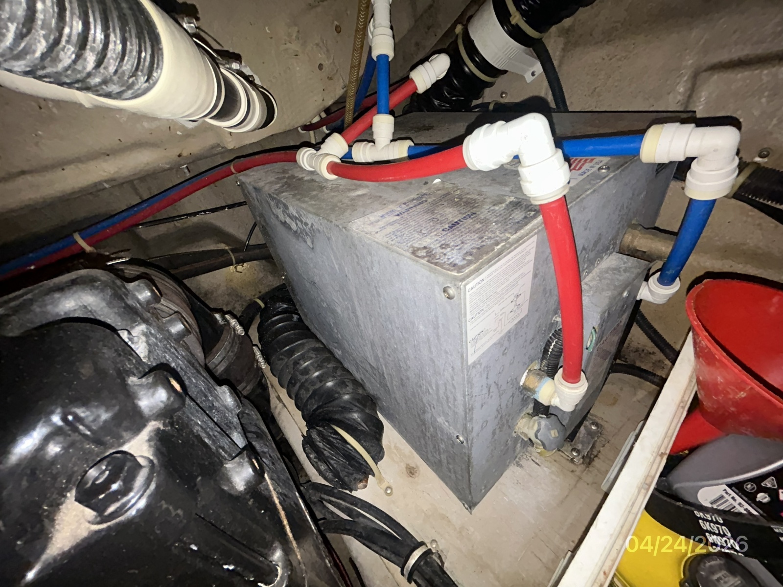 32' Regal water heater