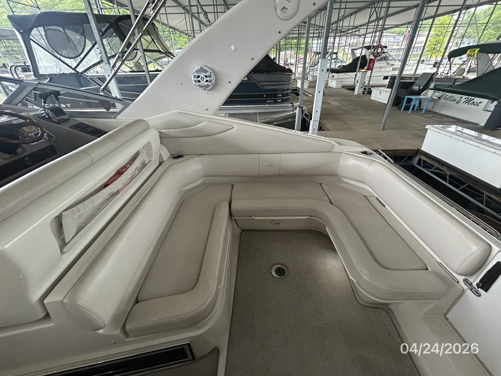 32' Regal upper deck starboard