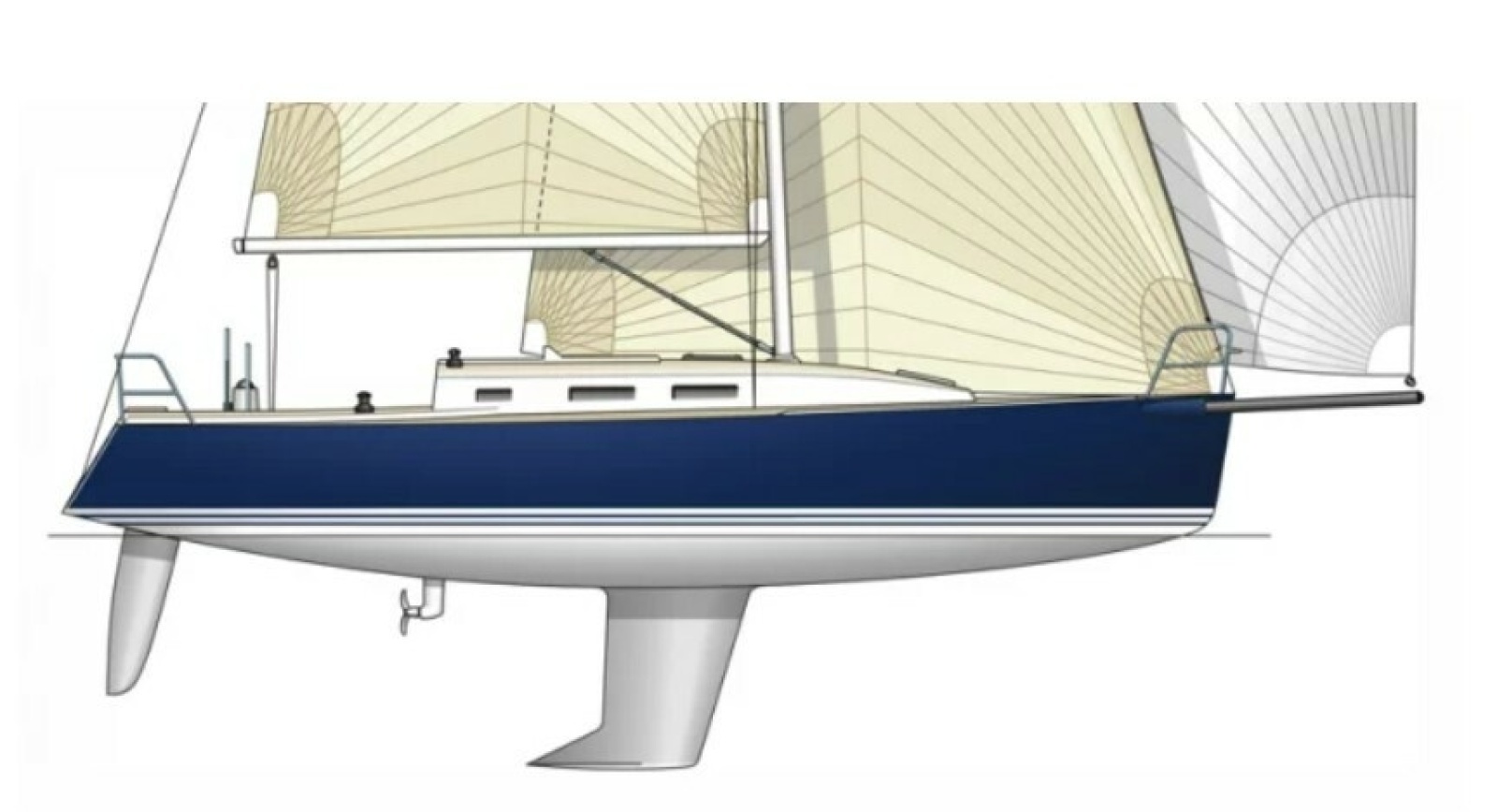 J/109 Shoal Draft with Carbon Spars