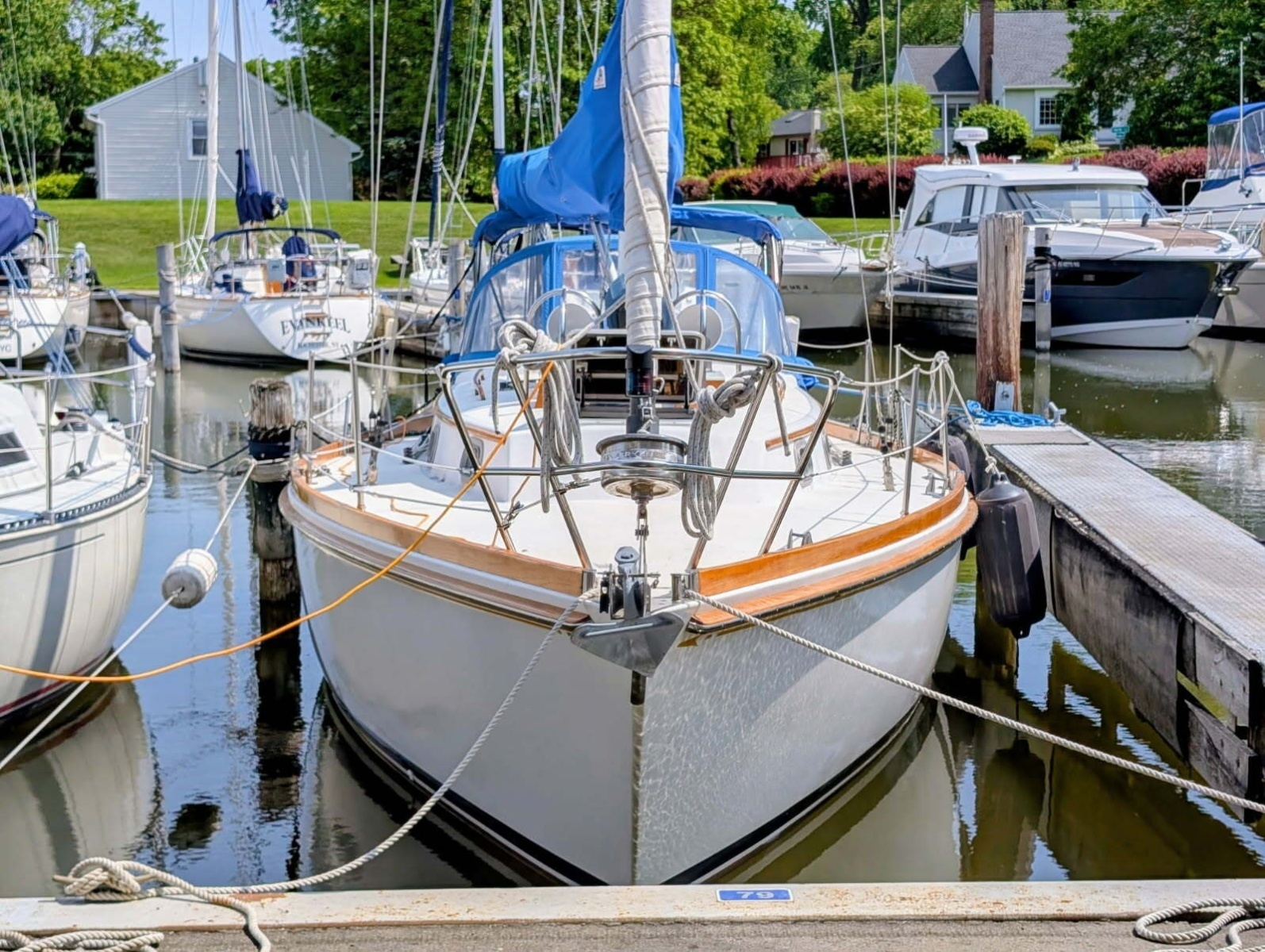 1980 Bristol 35.5 Keel/CB