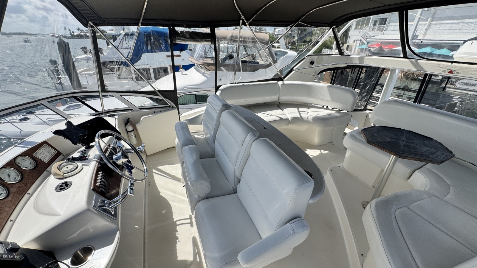 Flybridge Looking Starboard Aft