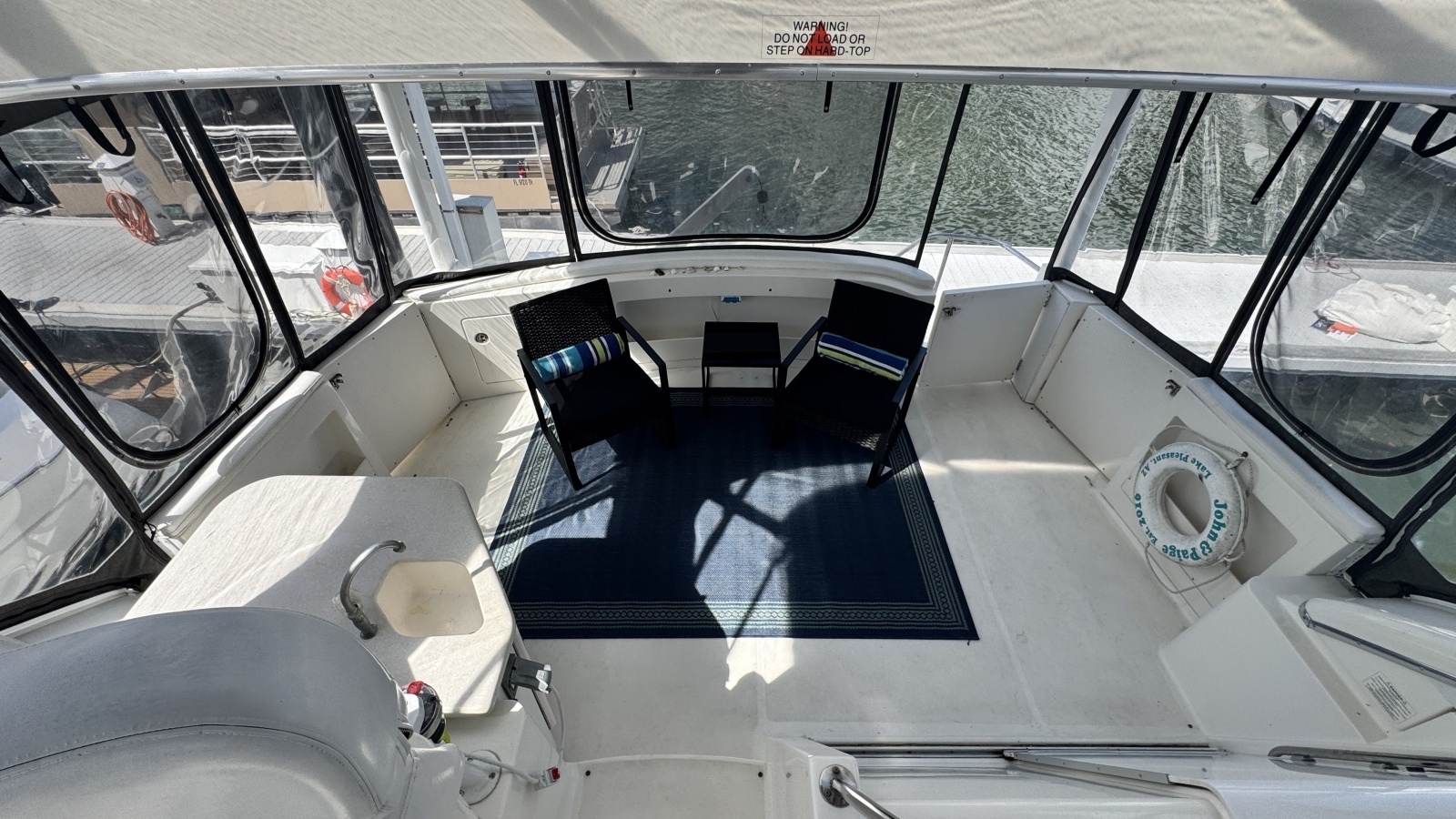 Aft Sundeck Looking Aft