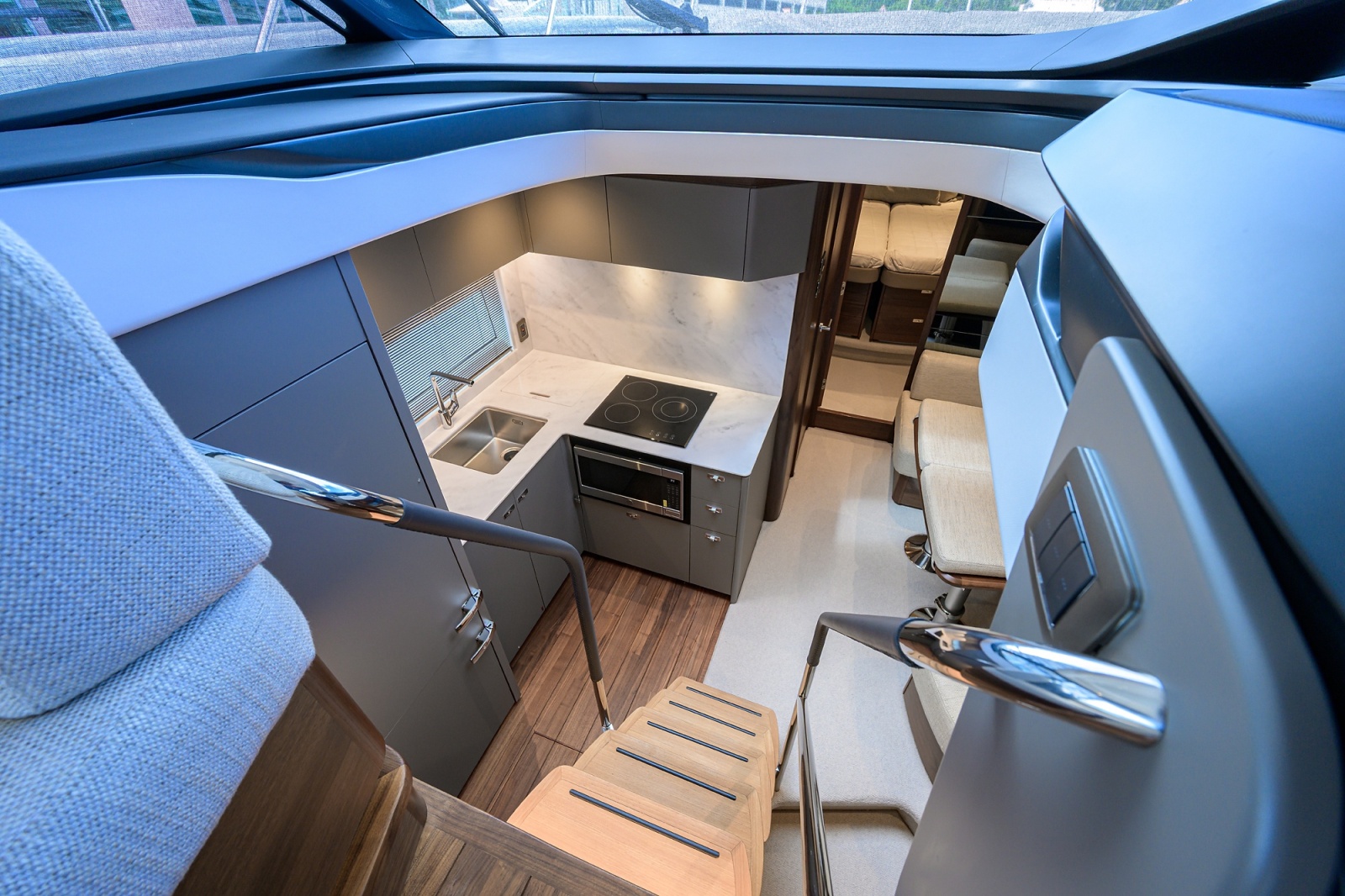 Princess 50 Everlong - Interior Galley