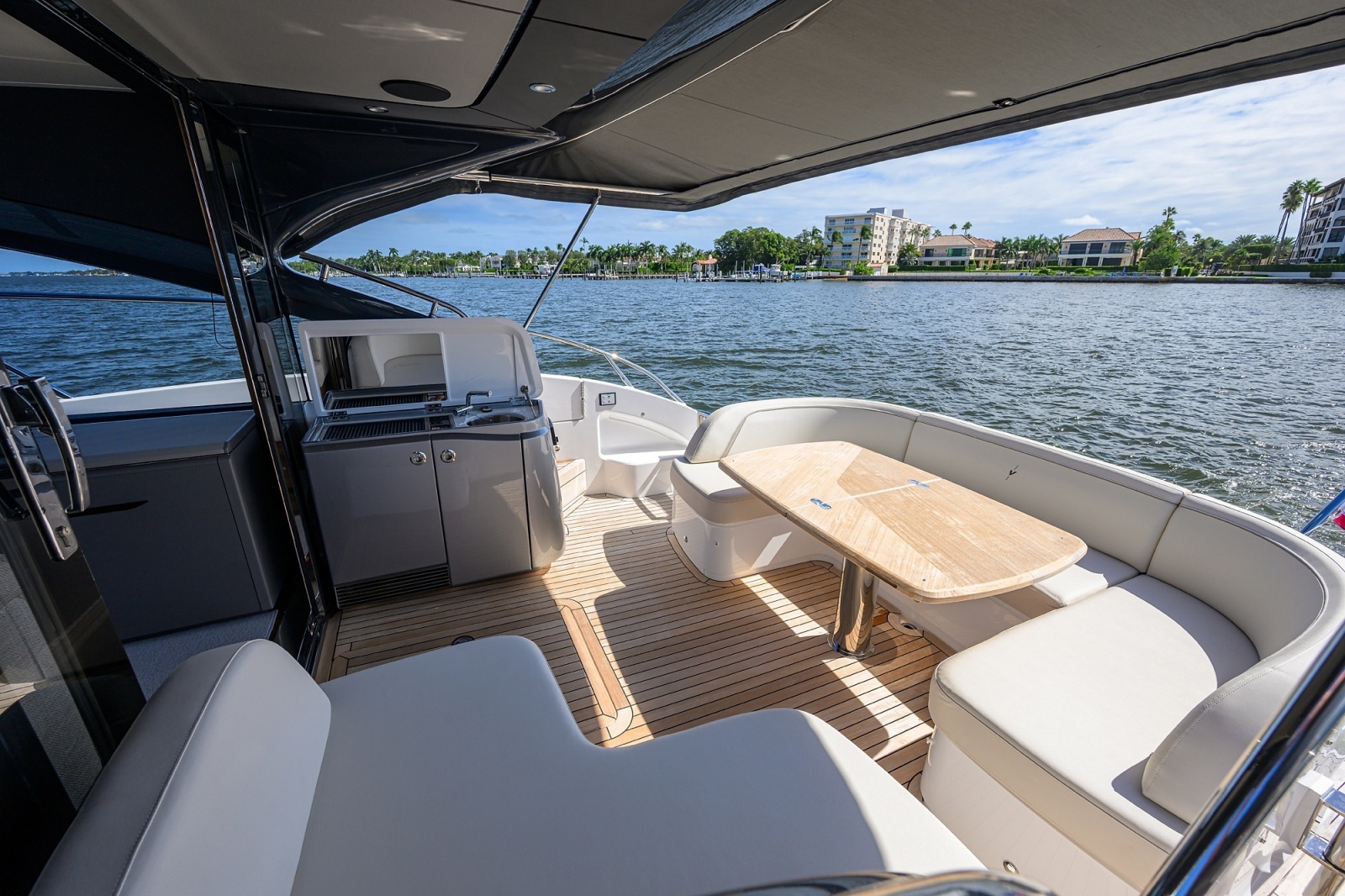 Princess 50 Everlong - Exterior Aft Deck