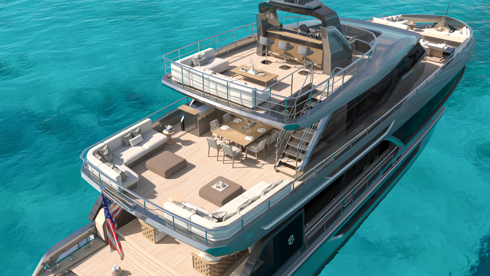103ft Ocean Alexander Yacht For Sale