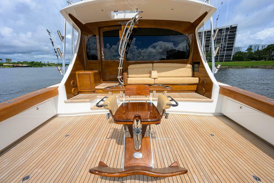 2023 Viking 64 Convertible - Cockpit