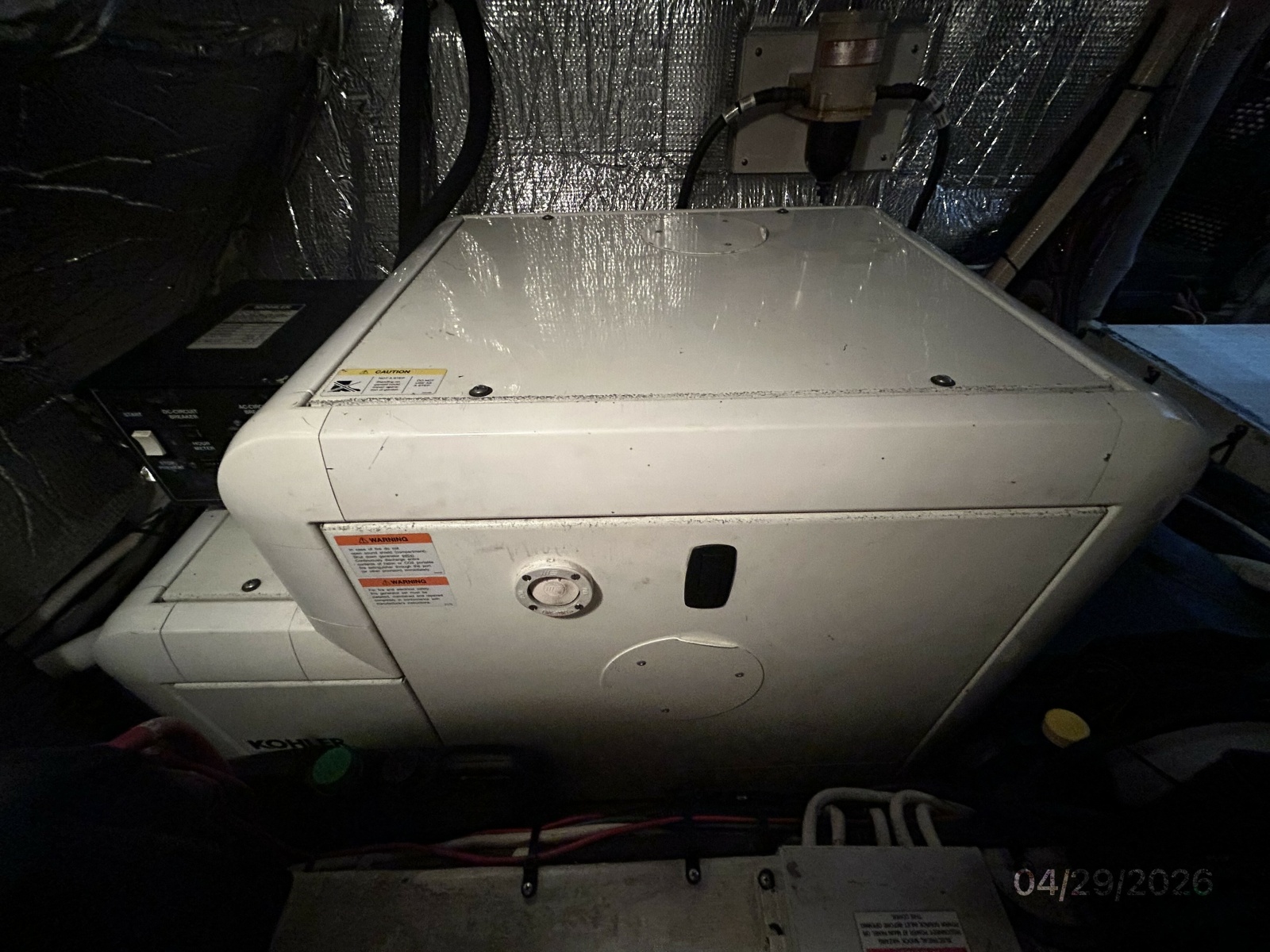 44' Cruisers generator soundbox