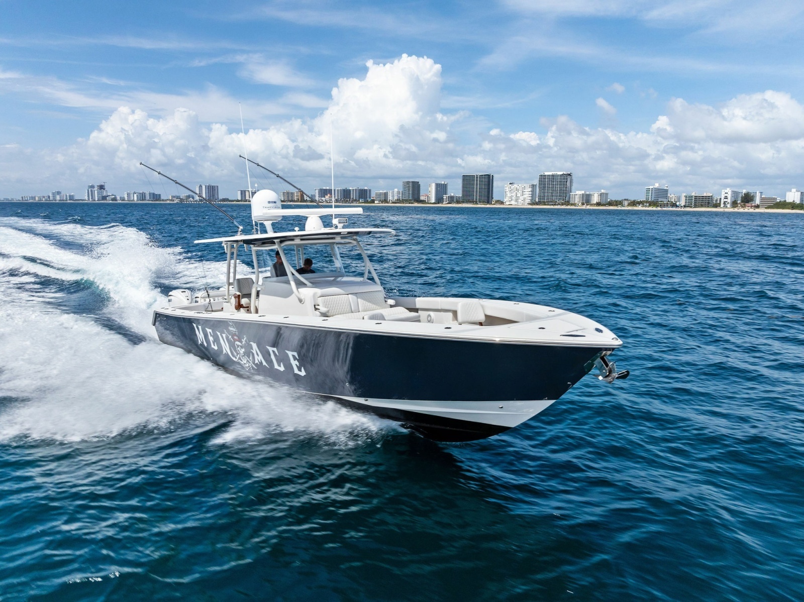 2020 Jupiter 43 SF MENACE Running Profile