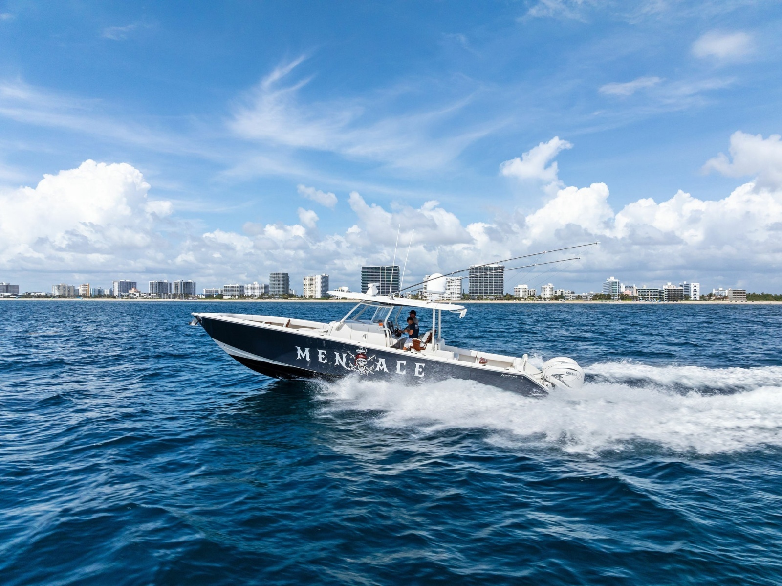 2020 Jupiter 43 SF MENACE Running Profile
