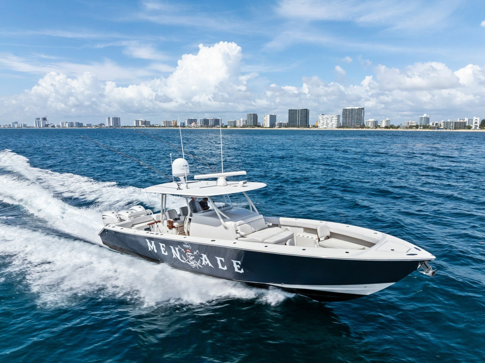 2020 Jupiter 43 SF MENACE Running Profile