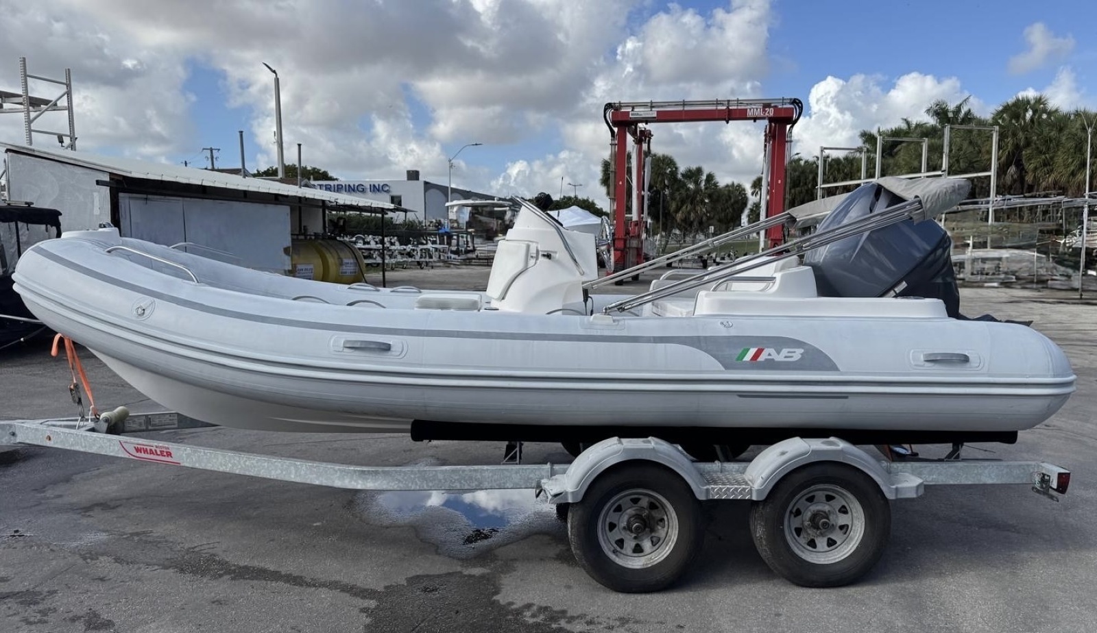 2015 AB Inflatables Oceanus 17 VST