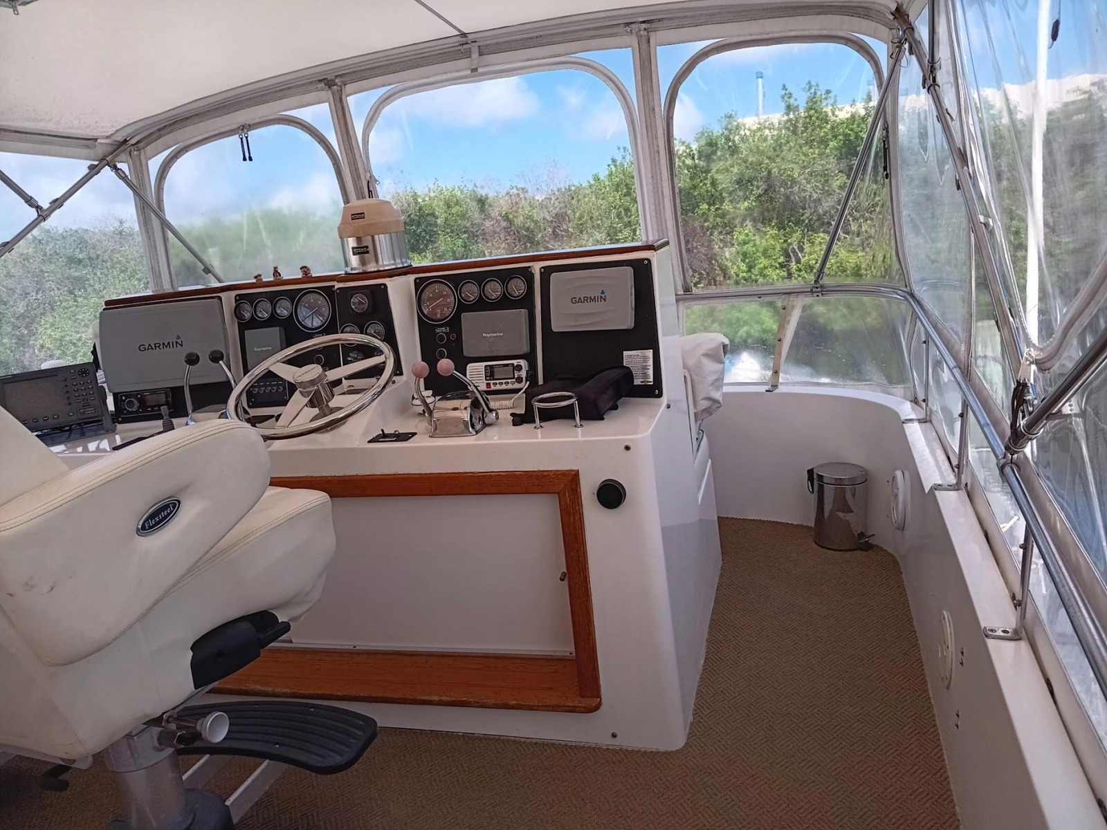 1996 Novatec 50 Islander Cockpit