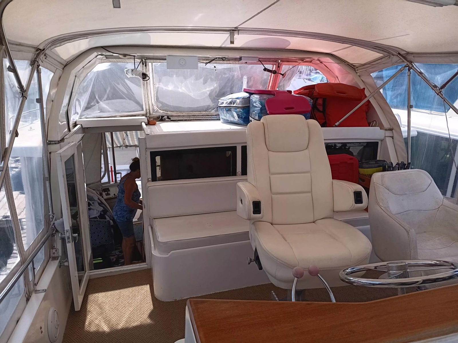 1996 Novatec 50 Islander Cockpit