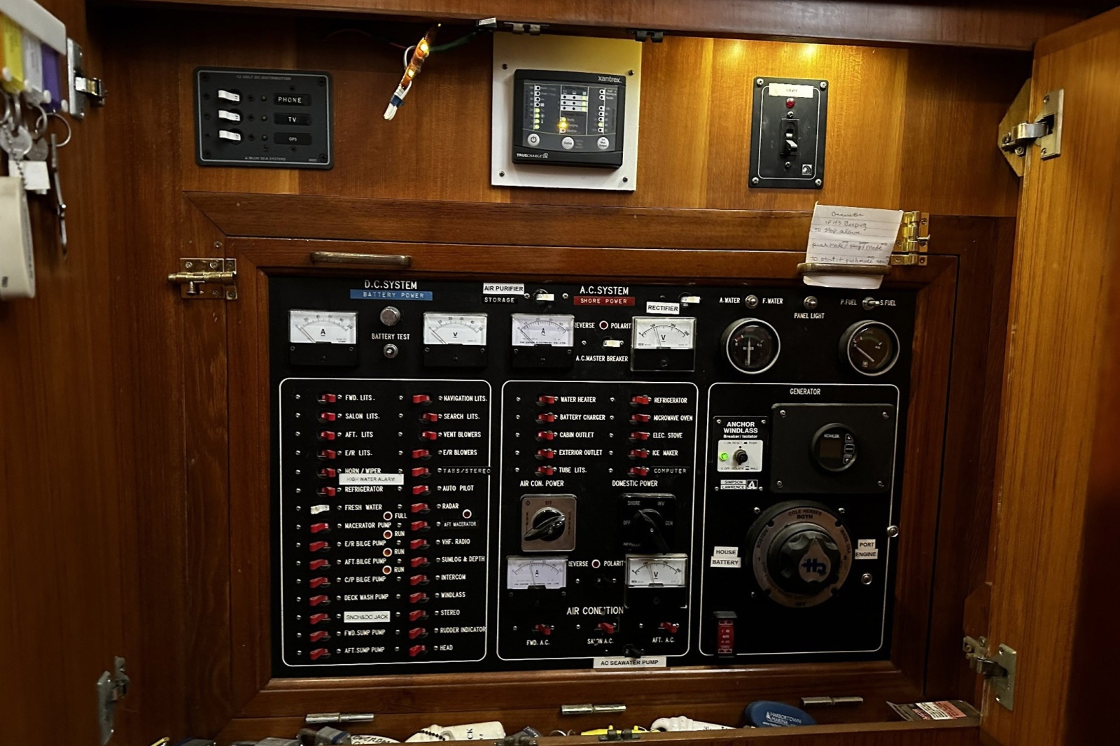 1996 Novatec 50 Islander Cockpit