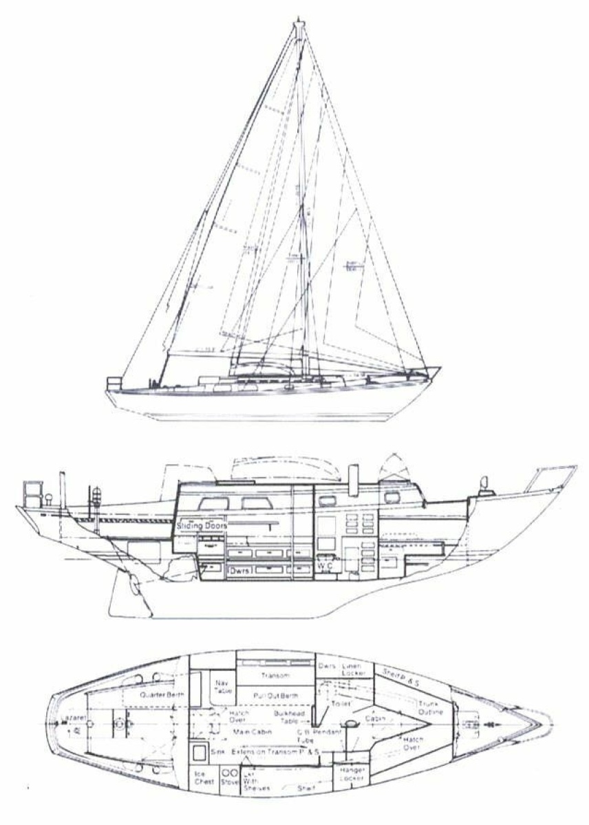 Song 40ft Bristol Yacht For Sale
