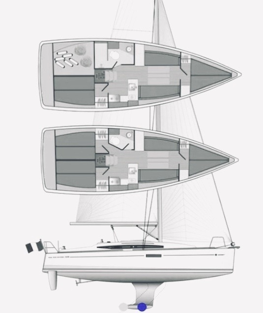 Magic 34ft Jeanneau Yacht For Sale